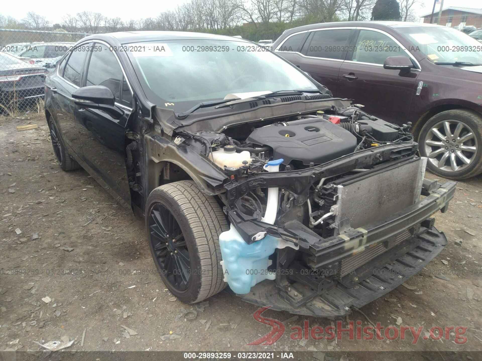 3FA6P0H96GR350600 2016 FORD FUSION