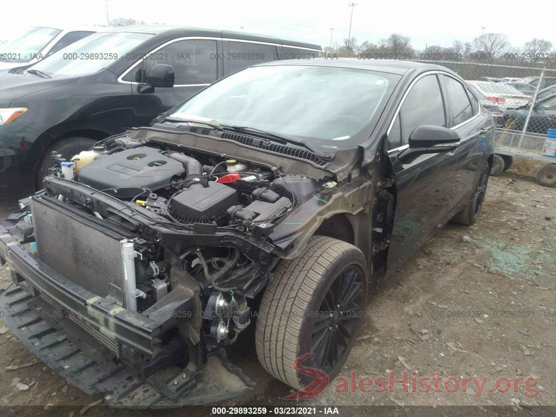 3FA6P0H96GR350600 2016 FORD FUSION