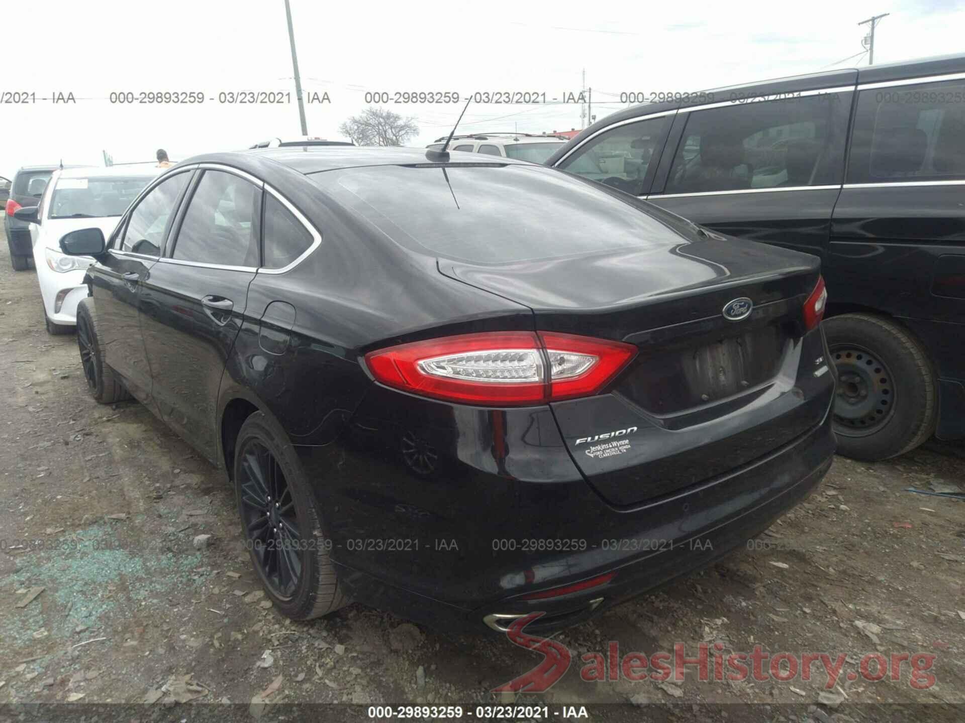 3FA6P0H96GR350600 2016 FORD FUSION