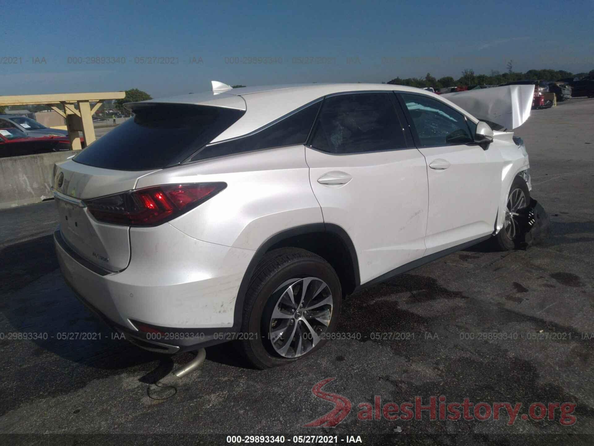 2T2AZMAA0LC177470 2020 LEXUS RX