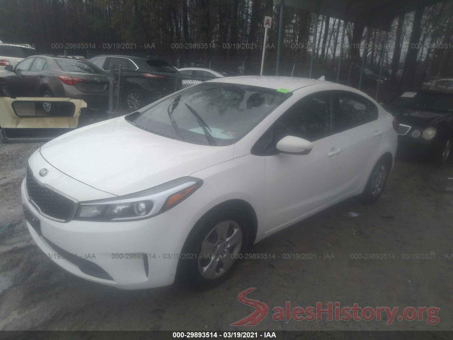 3KPFK4A72HE030398 2017 KIA FORTE