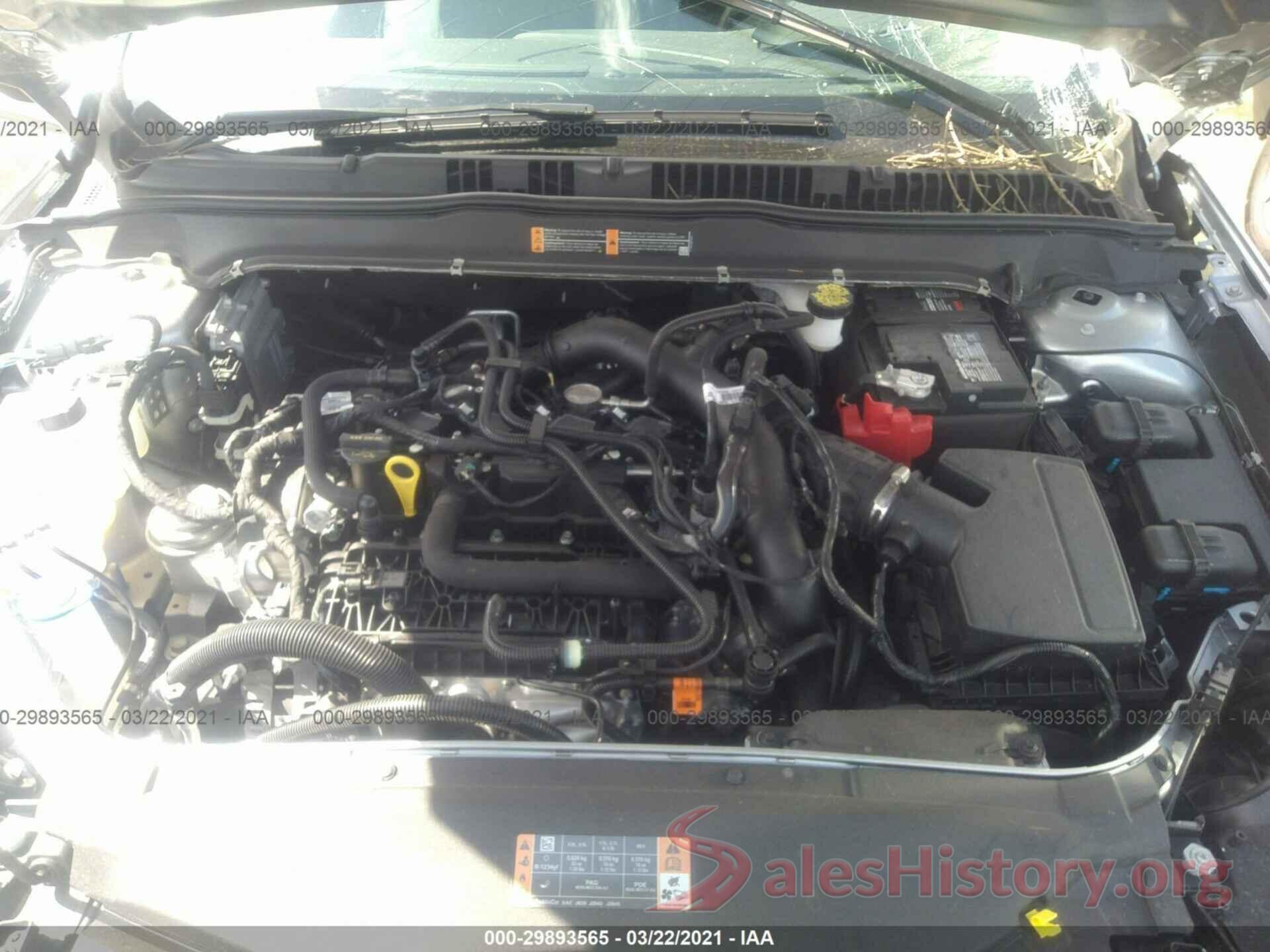 3FA6P0HD1LR261998 2020 FORD FUSION