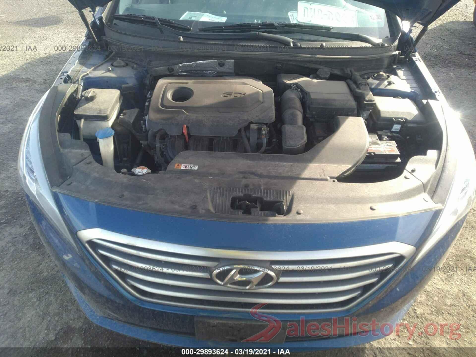 5NPE24AF9HH570068 2017 HYUNDAI SONATA