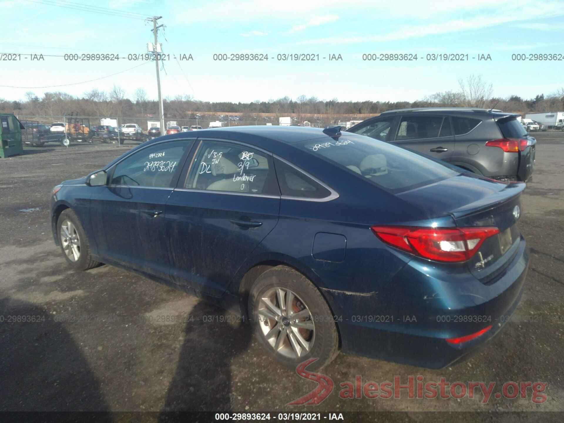 5NPE24AF9HH570068 2017 HYUNDAI SONATA