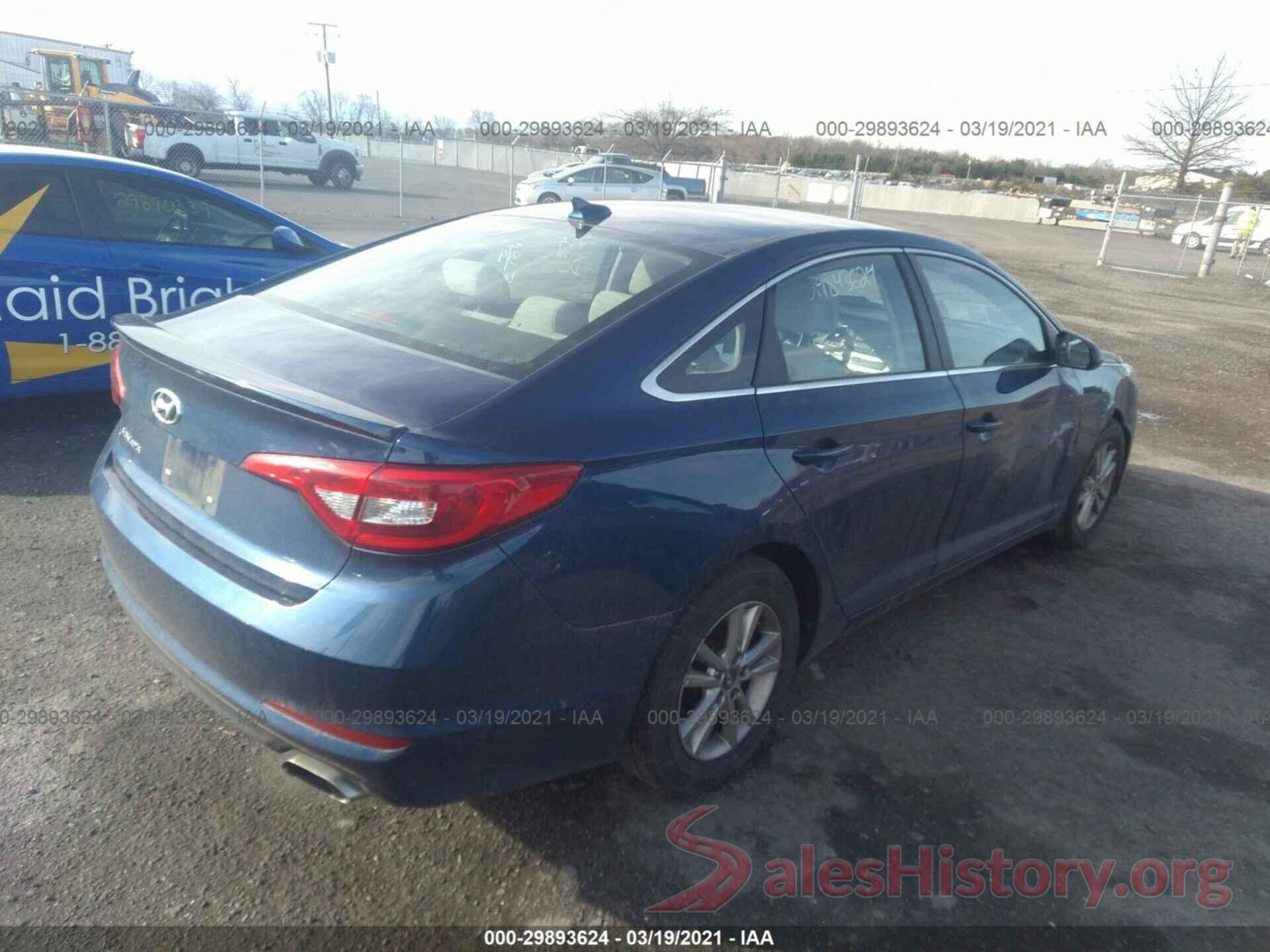 5NPE24AF9HH570068 2017 HYUNDAI SONATA