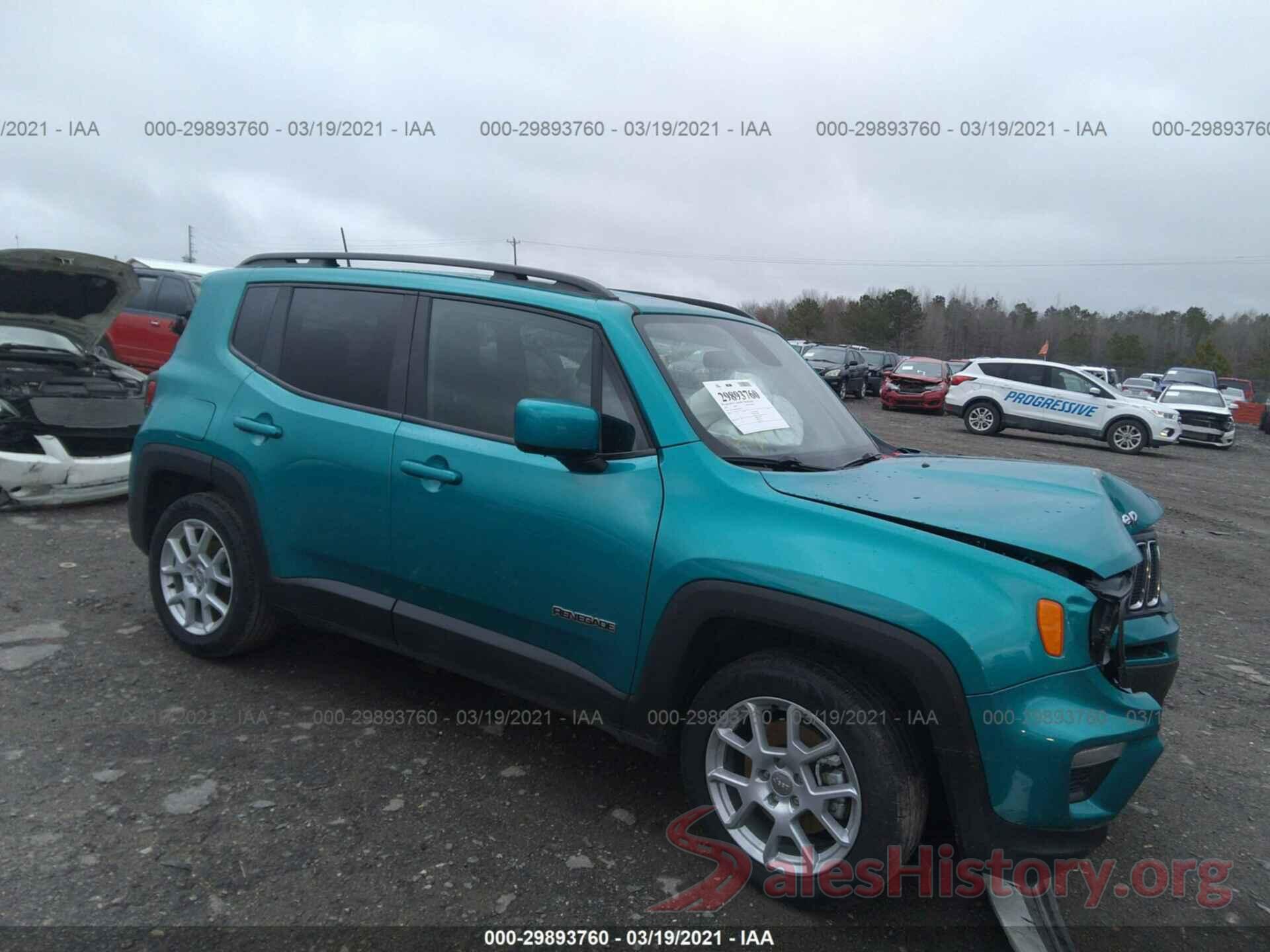 ZACNJABBXKPK85937 2019 JEEP RENEGADE