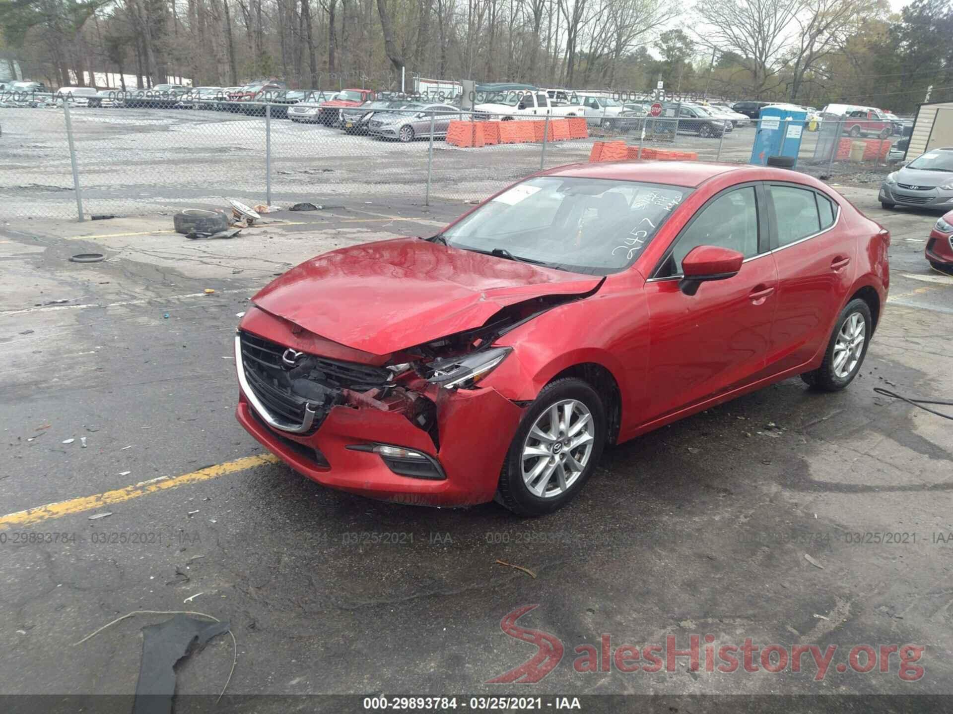 3MZBN1U70HM142457 2017 MAZDA MAZDA3 4-DOOR