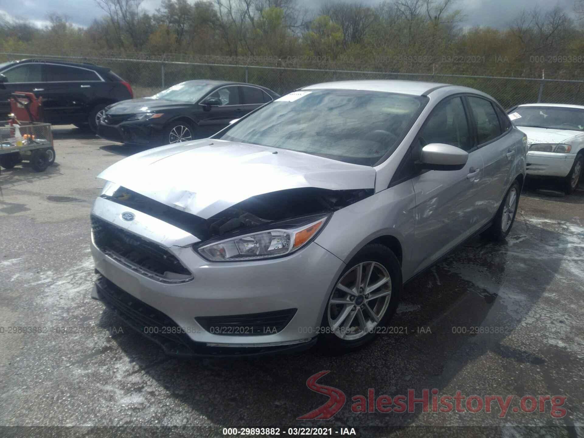 1FADP3F21JL307917 2018 FORD FOCUS