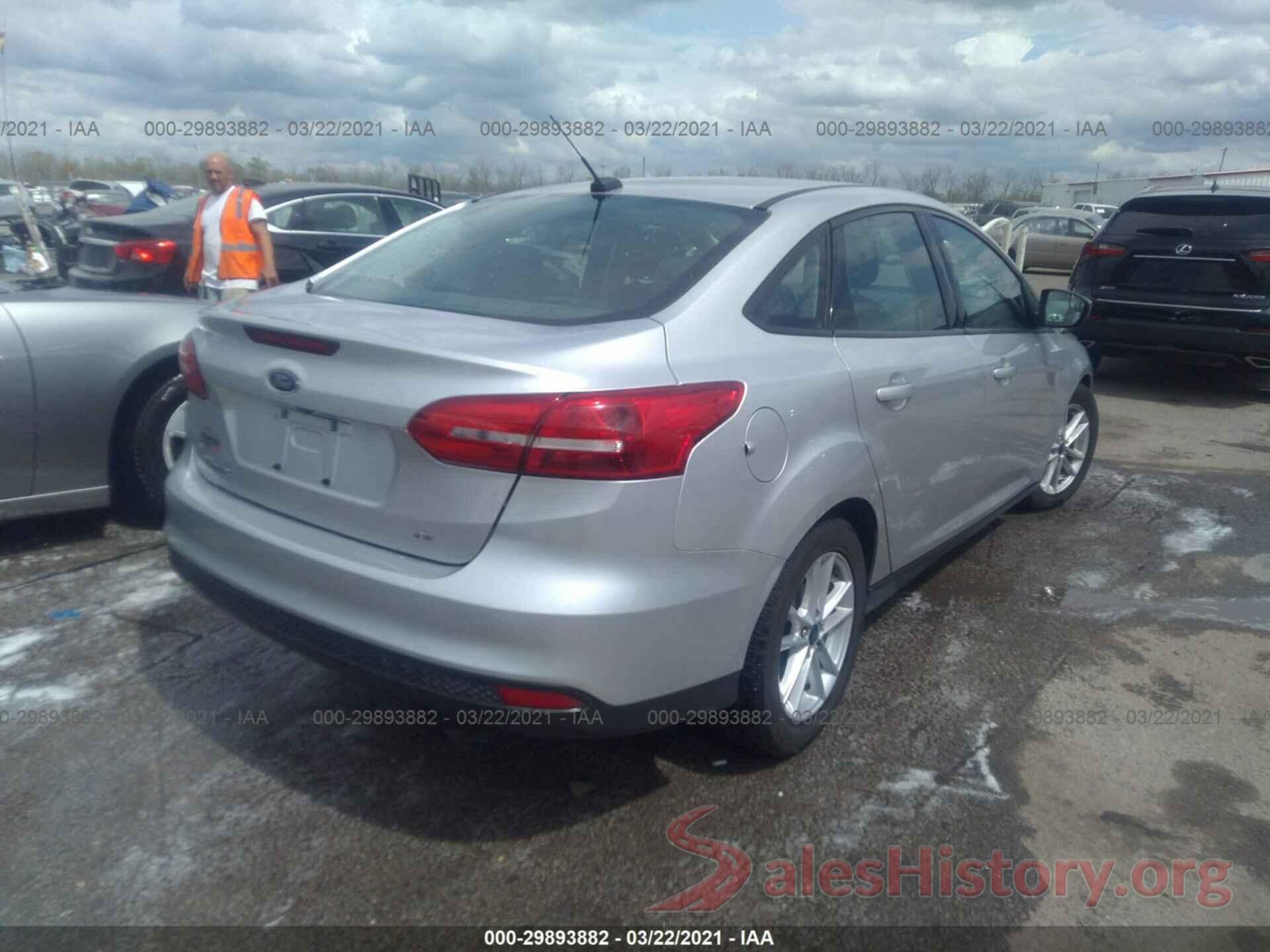 1FADP3F21JL307917 2018 FORD FOCUS