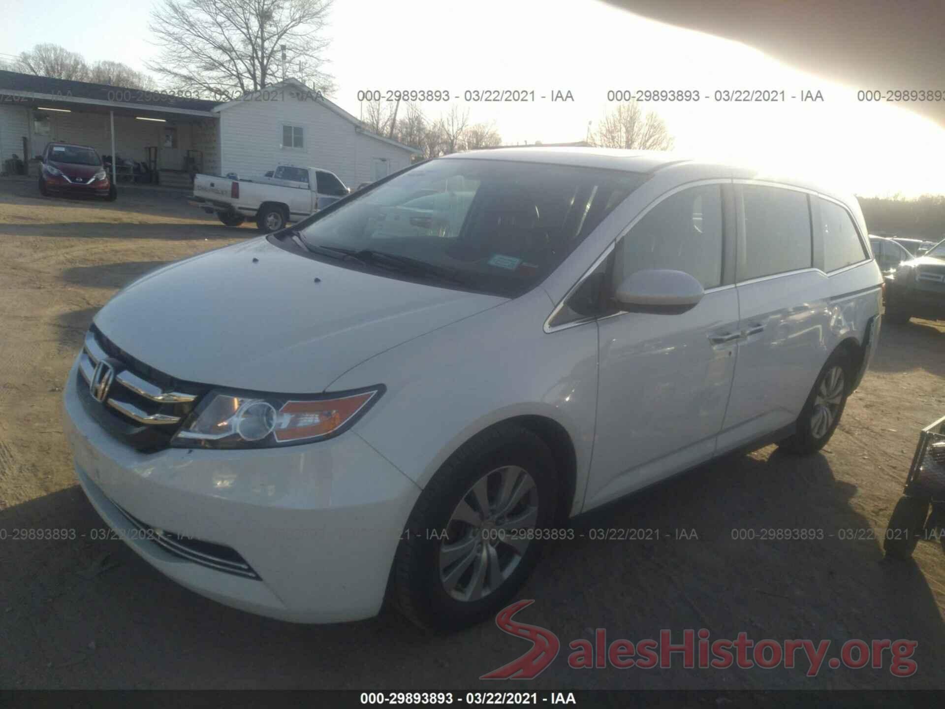 5FNRL5H61GB168357 2016 HONDA ODYSSEY