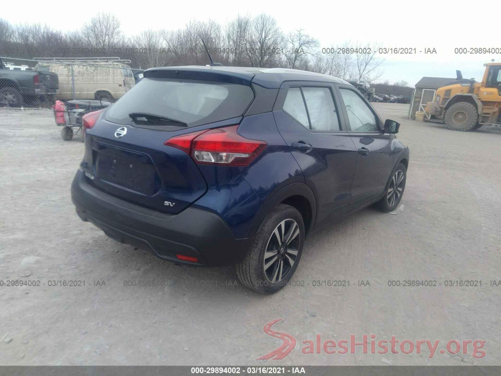 3N1CP5CUXKL530411 2019 NISSAN KICKS