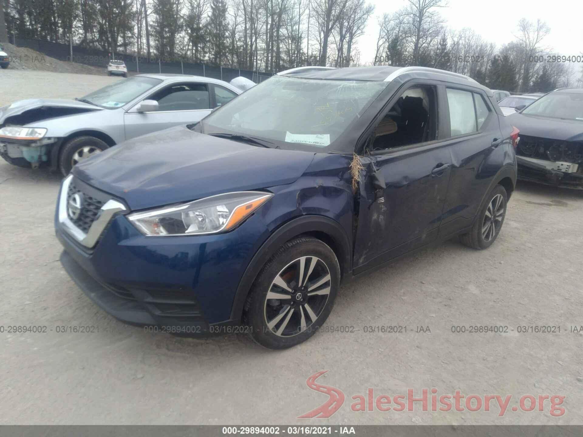 3N1CP5CUXKL530411 2019 NISSAN KICKS