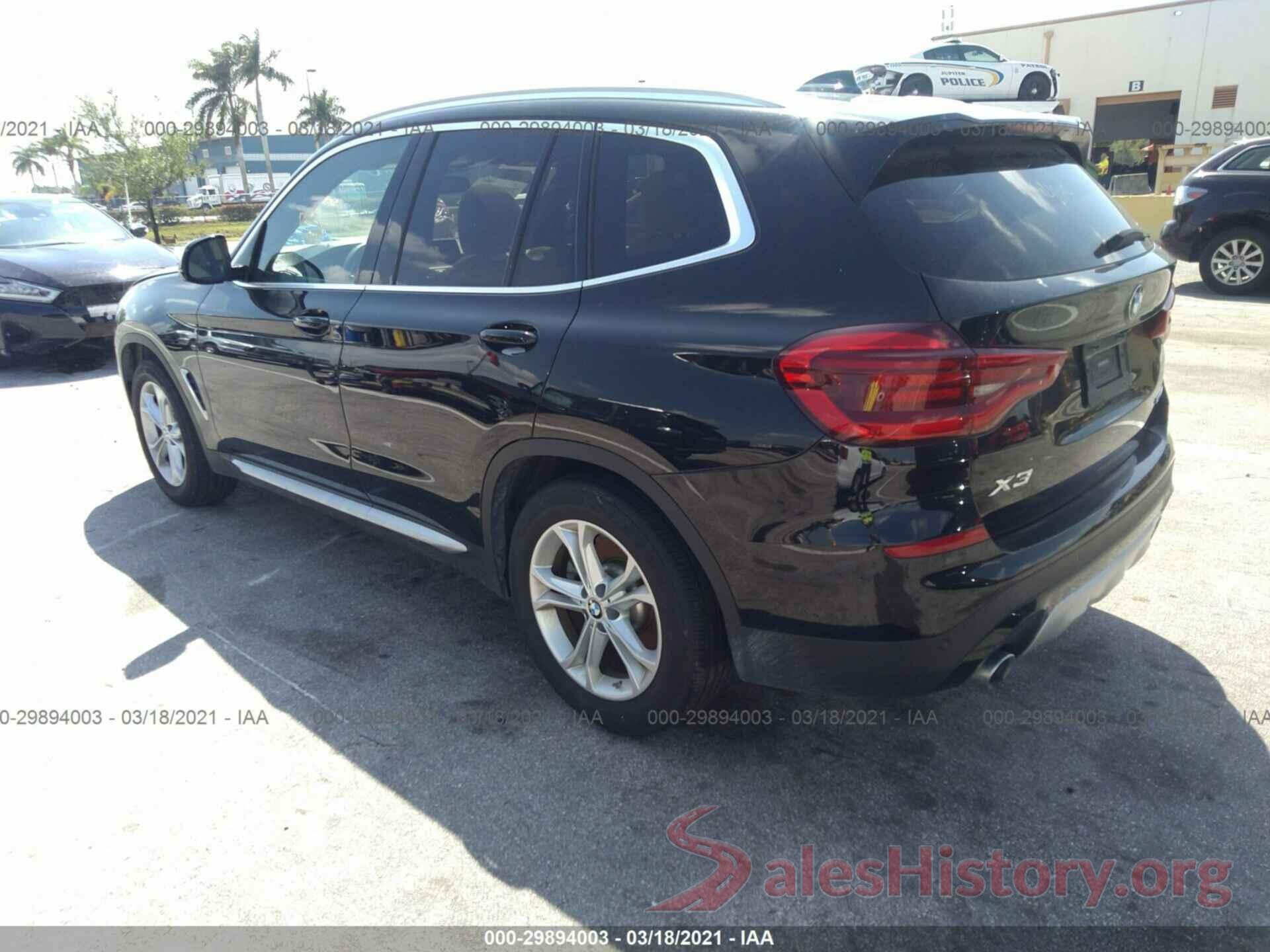 5UXTY3C05LLU72764 2020 BMW X3