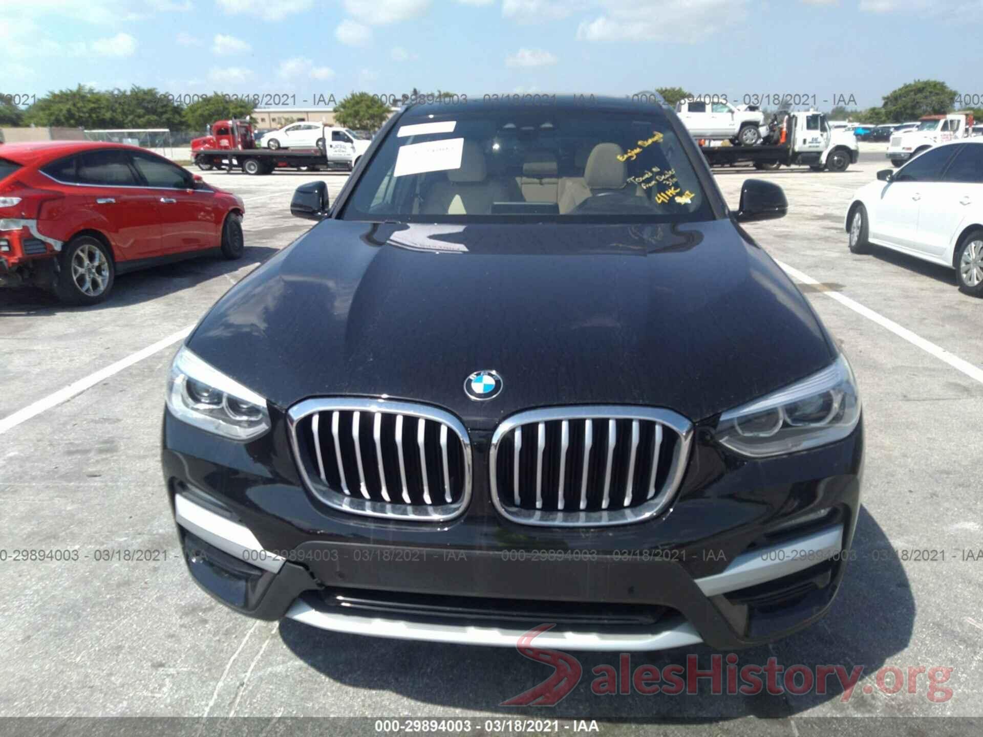 5UXTY3C05LLU72764 2020 BMW X3