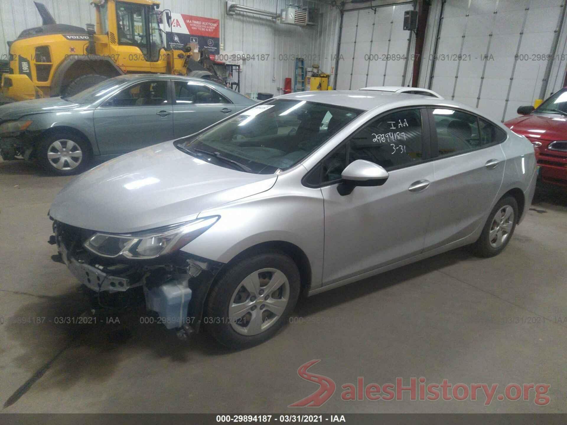 1G1BB5SM6G7313581 2016 CHEVROLET CRUZE