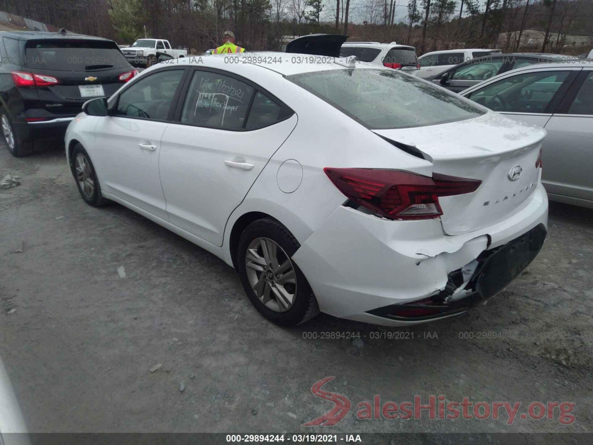 5NPD84LF5KH447396 2019 HYUNDAI ELANTRA