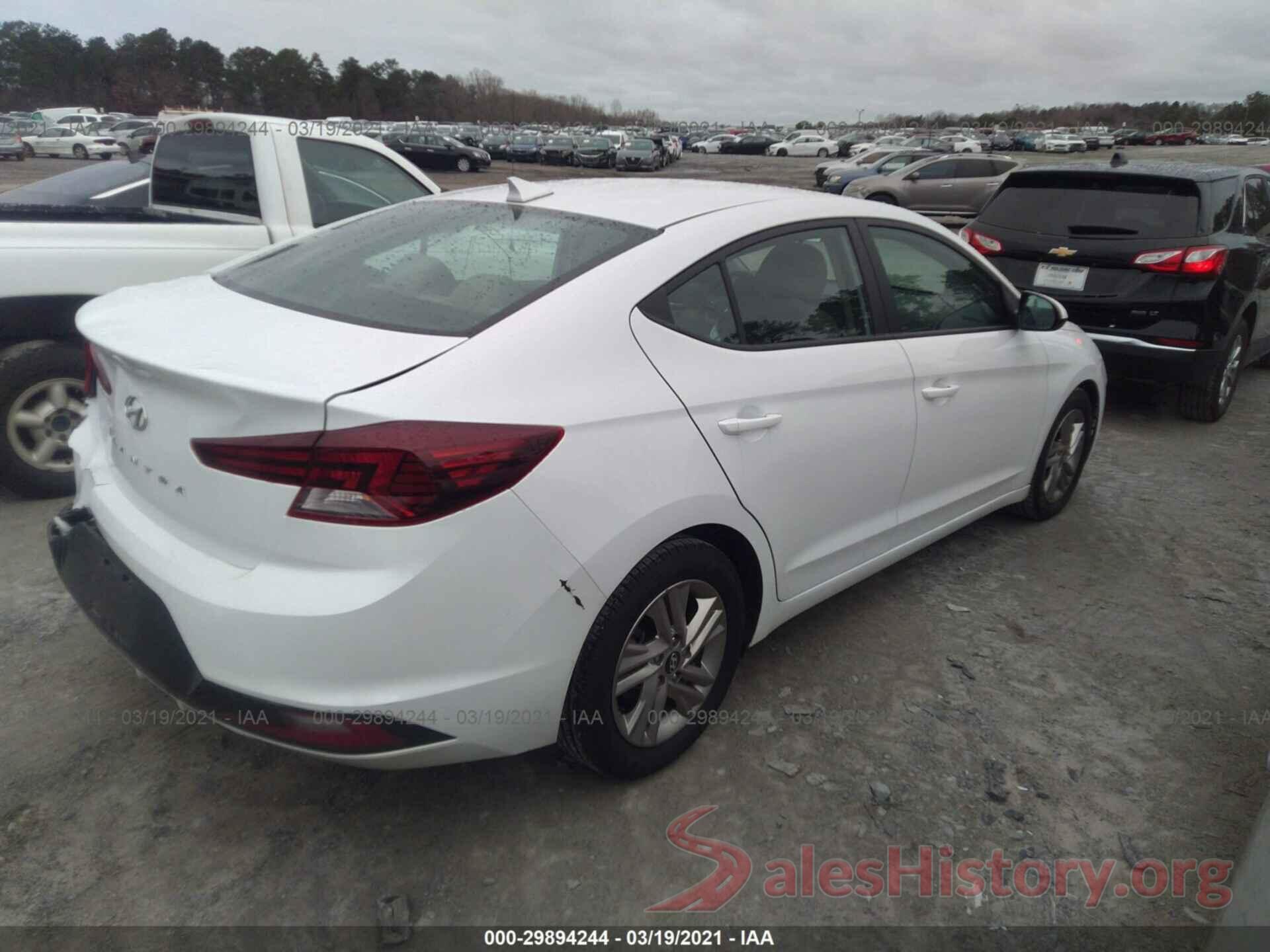 5NPD84LF5KH447396 2019 HYUNDAI ELANTRA