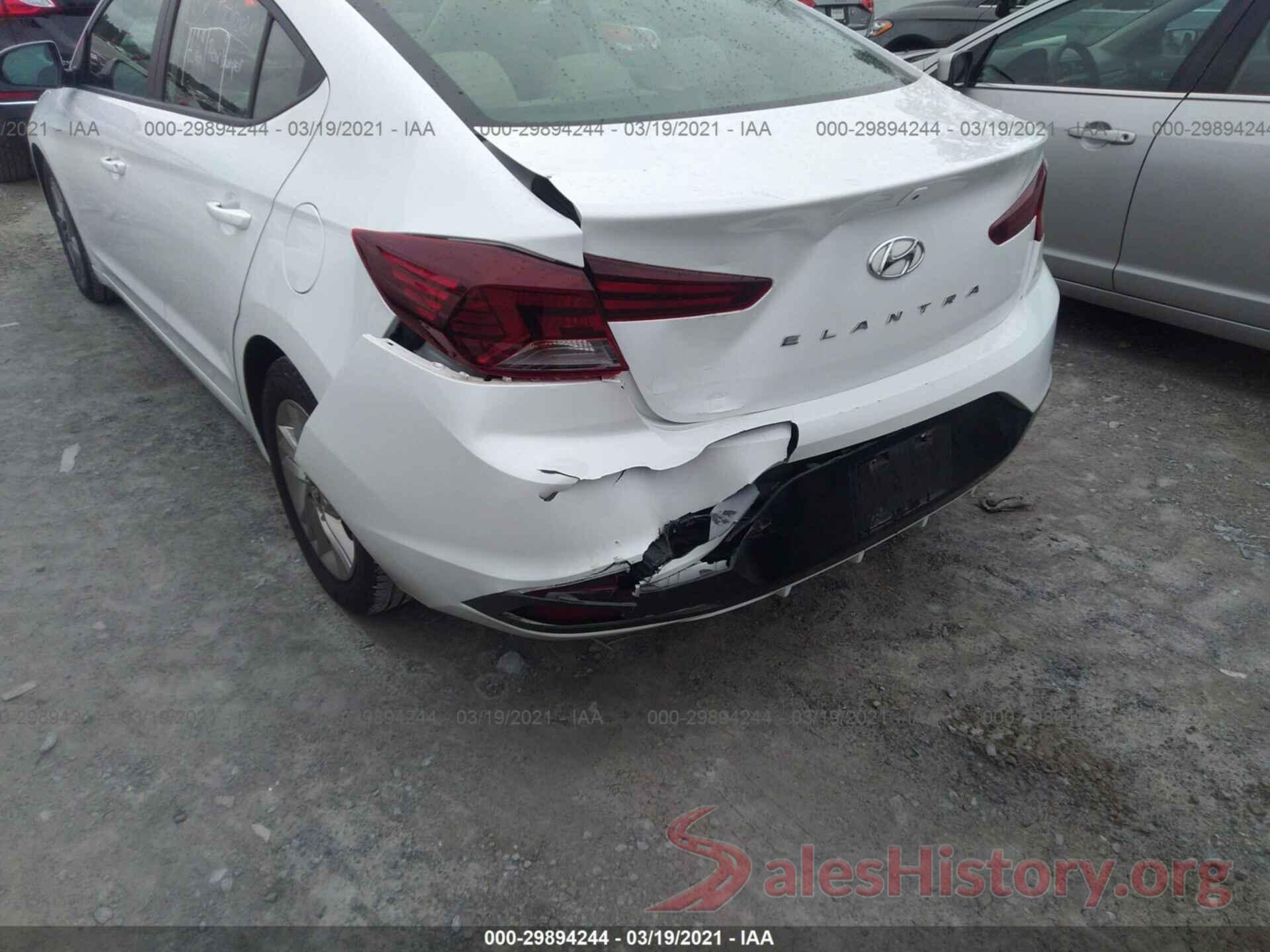 5NPD84LF5KH447396 2019 HYUNDAI ELANTRA