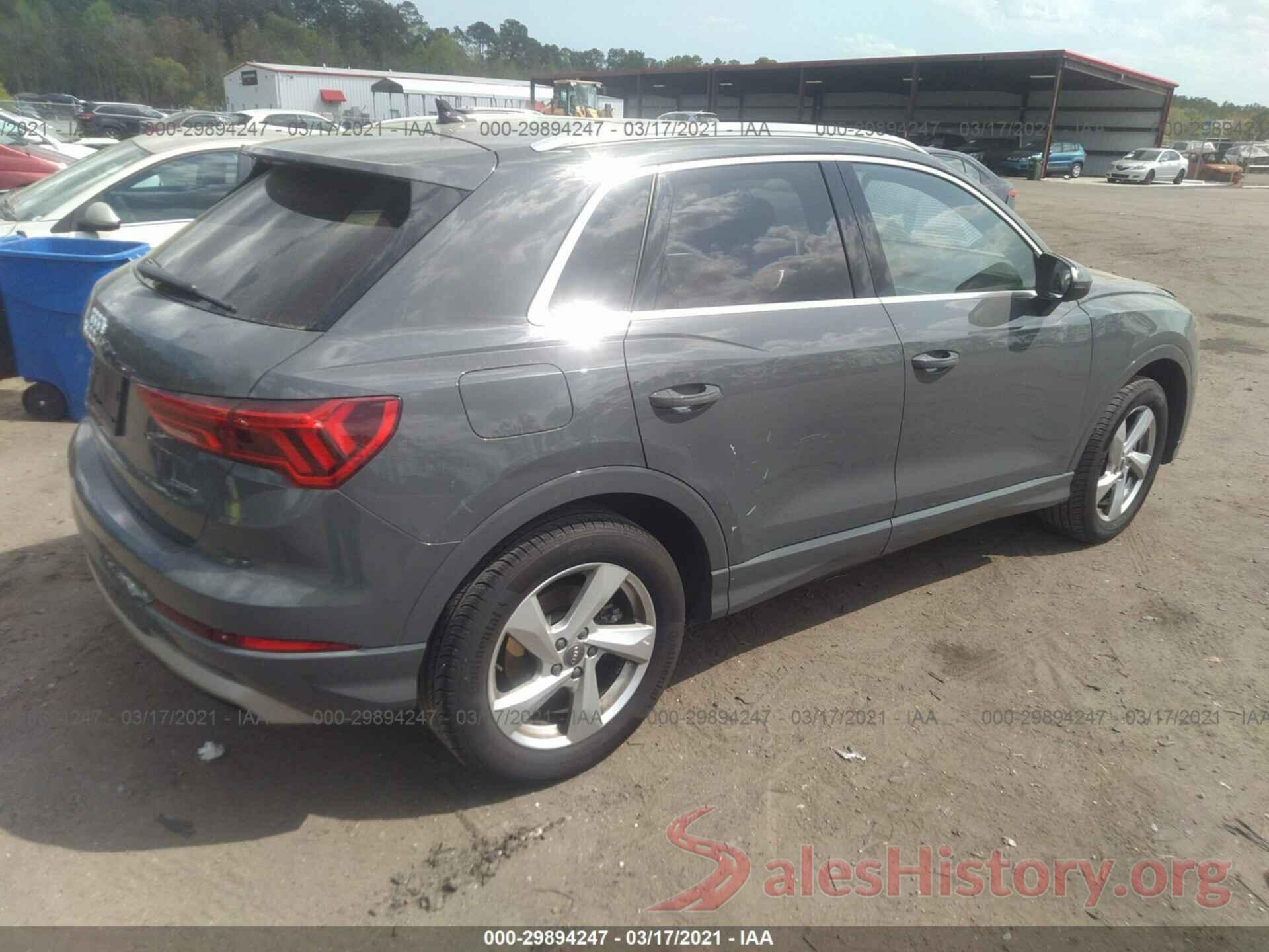 WA1AECF36L1026684 2020 AUDI Q3