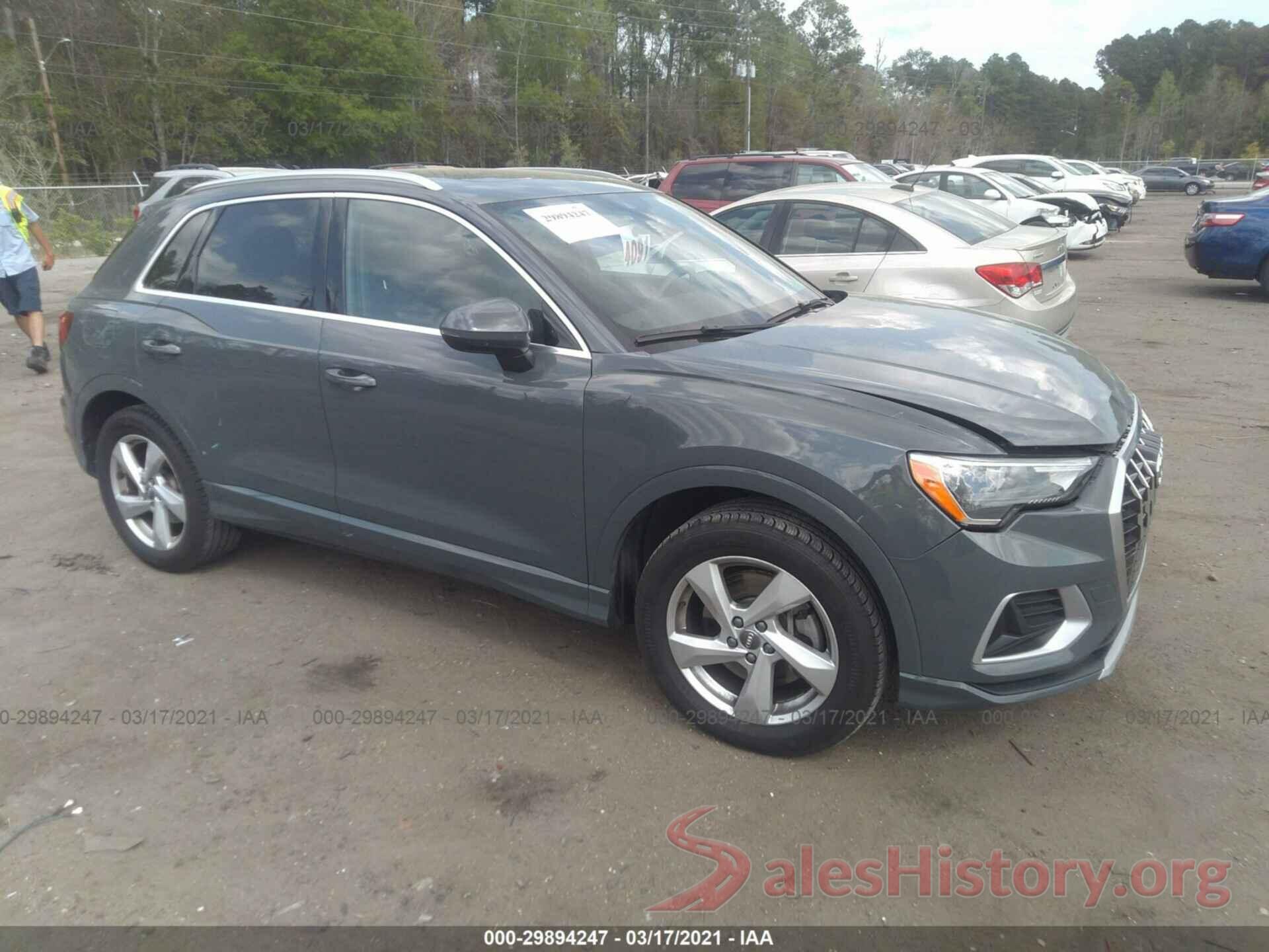 WA1AECF36L1026684 2020 AUDI Q3