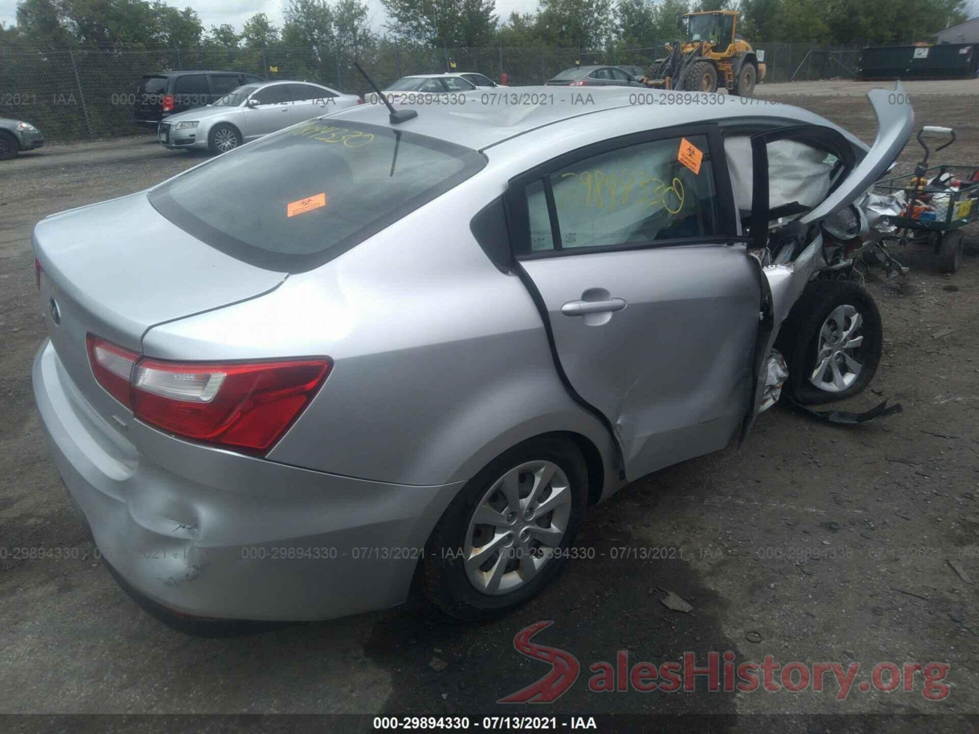 KNADM4A30G6543083 2016 KIA RIO