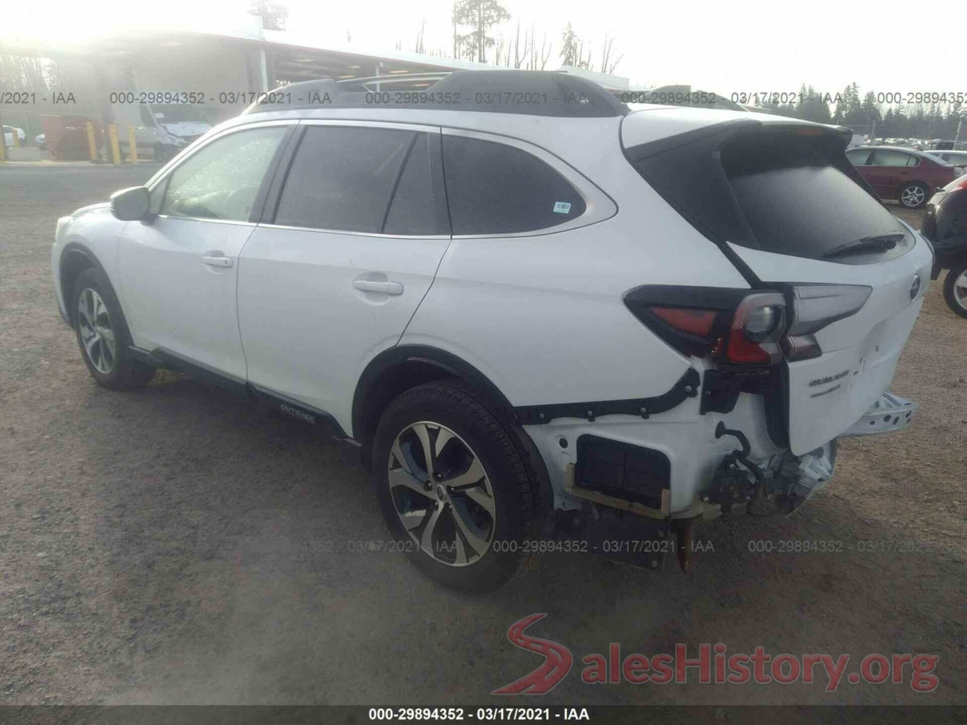 4S4BTANCXL3170602 2020 SUBARU OUTBACK