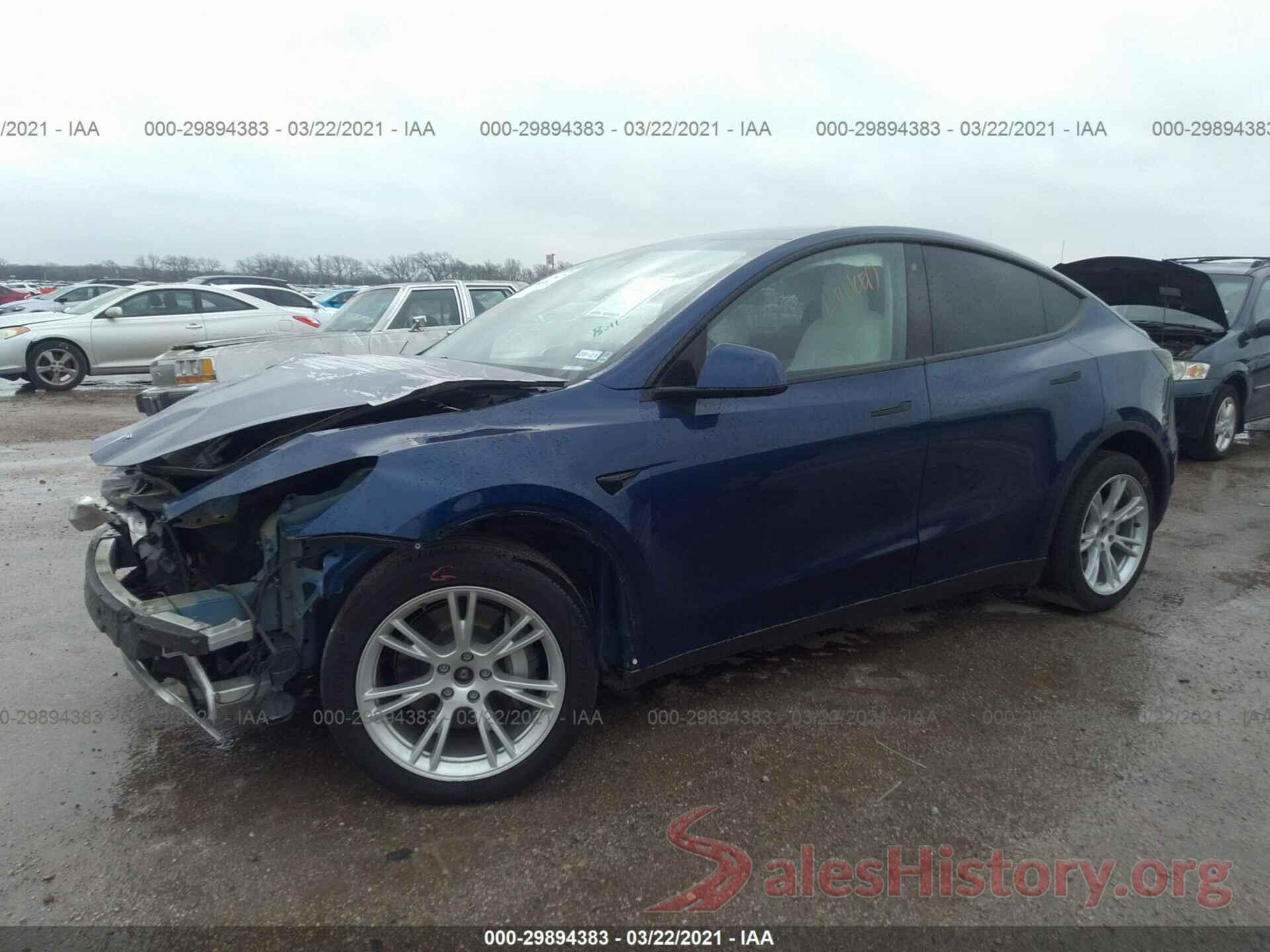 5YJYGDEE9LF031120 2020 TESLA MODEL Y