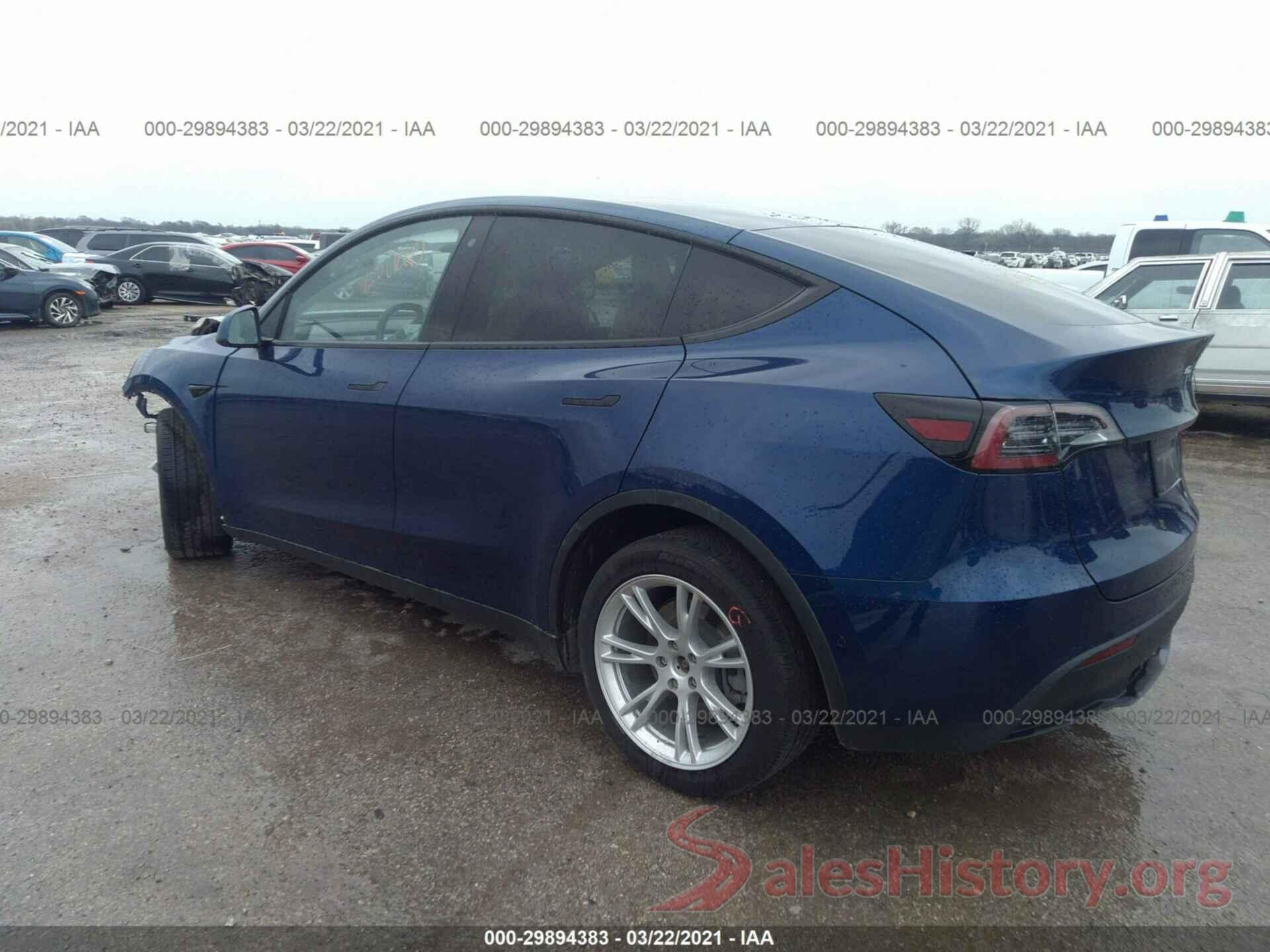 5YJYGDEE9LF031120 2020 TESLA MODEL Y