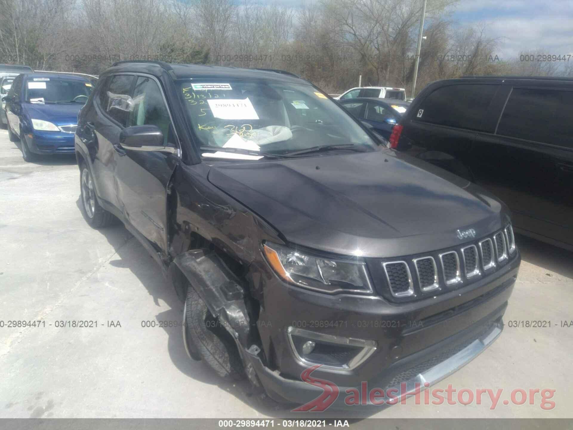 3C4NJCCB9LT114829 2020 JEEP COMPASS