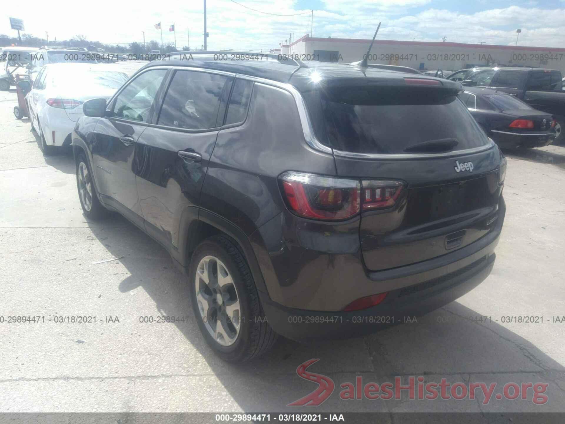 3C4NJCCB9LT114829 2020 JEEP COMPASS