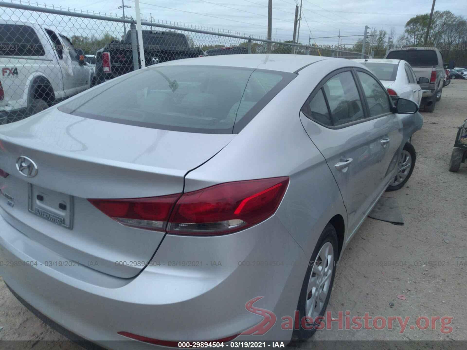 5NPD74LF7JH214346 2018 HYUNDAI ELANTRA