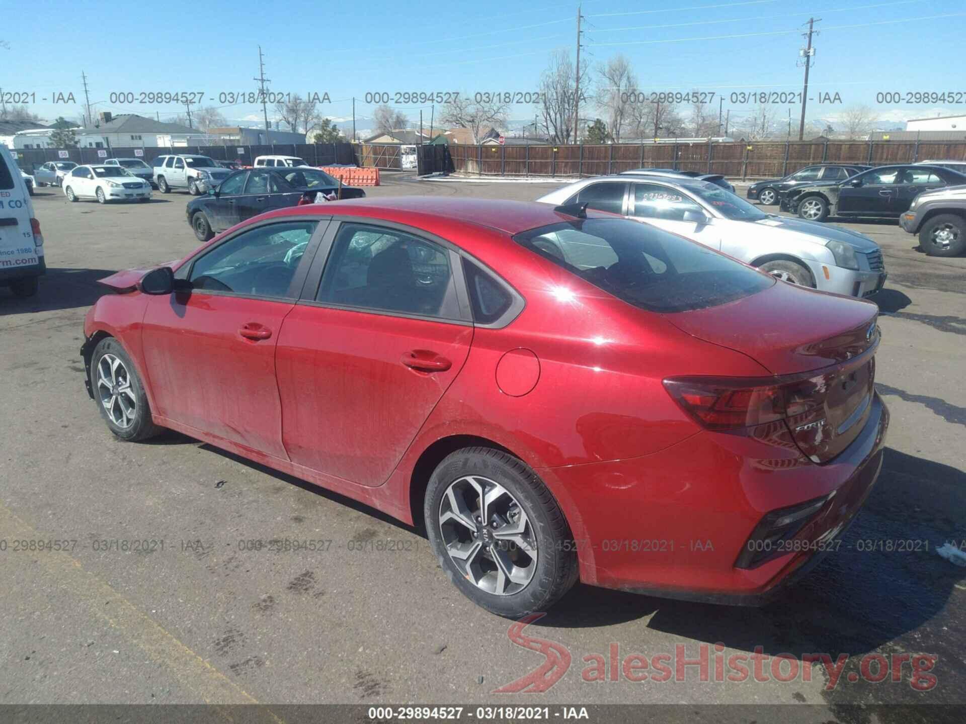 3KPF24AD4ME323364 2021 KIA FORTE