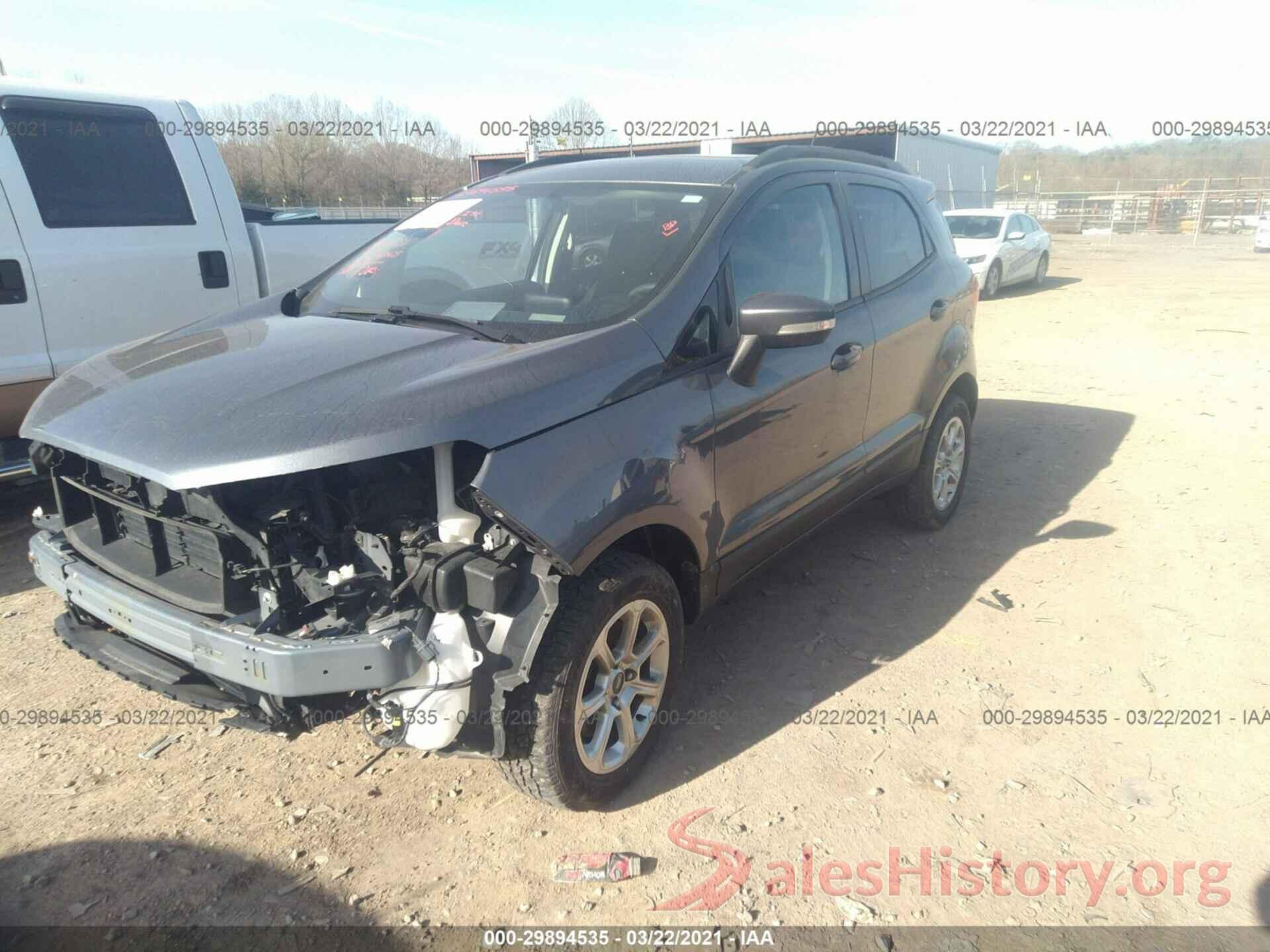 MAJ6P1UL0JC230577 2018 FORD ECOSPORT