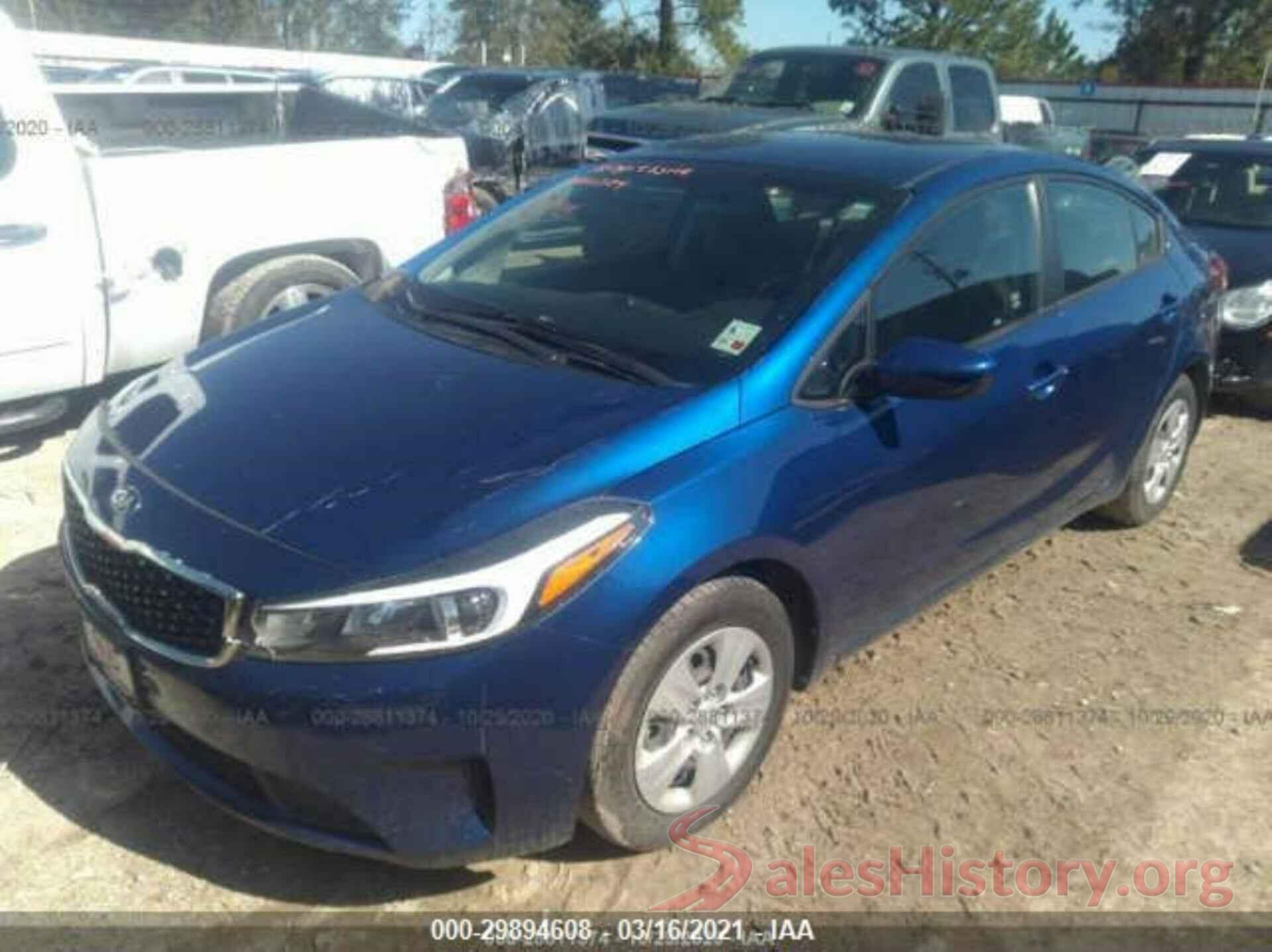 3KPFK4A75JE207449 2018 KIA FORTE