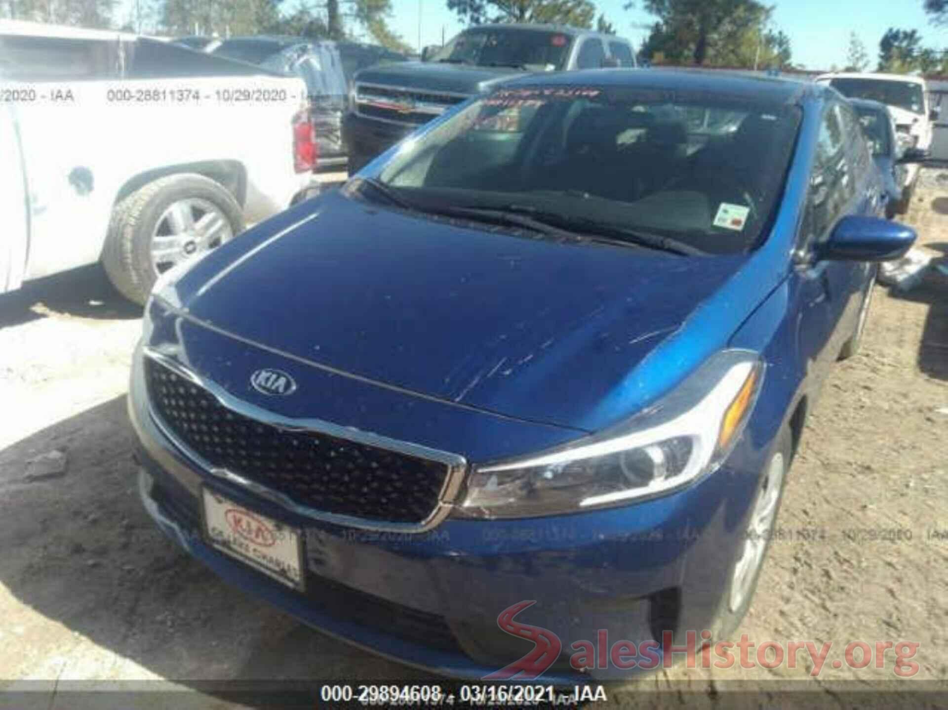 3KPFK4A75JE207449 2018 KIA FORTE