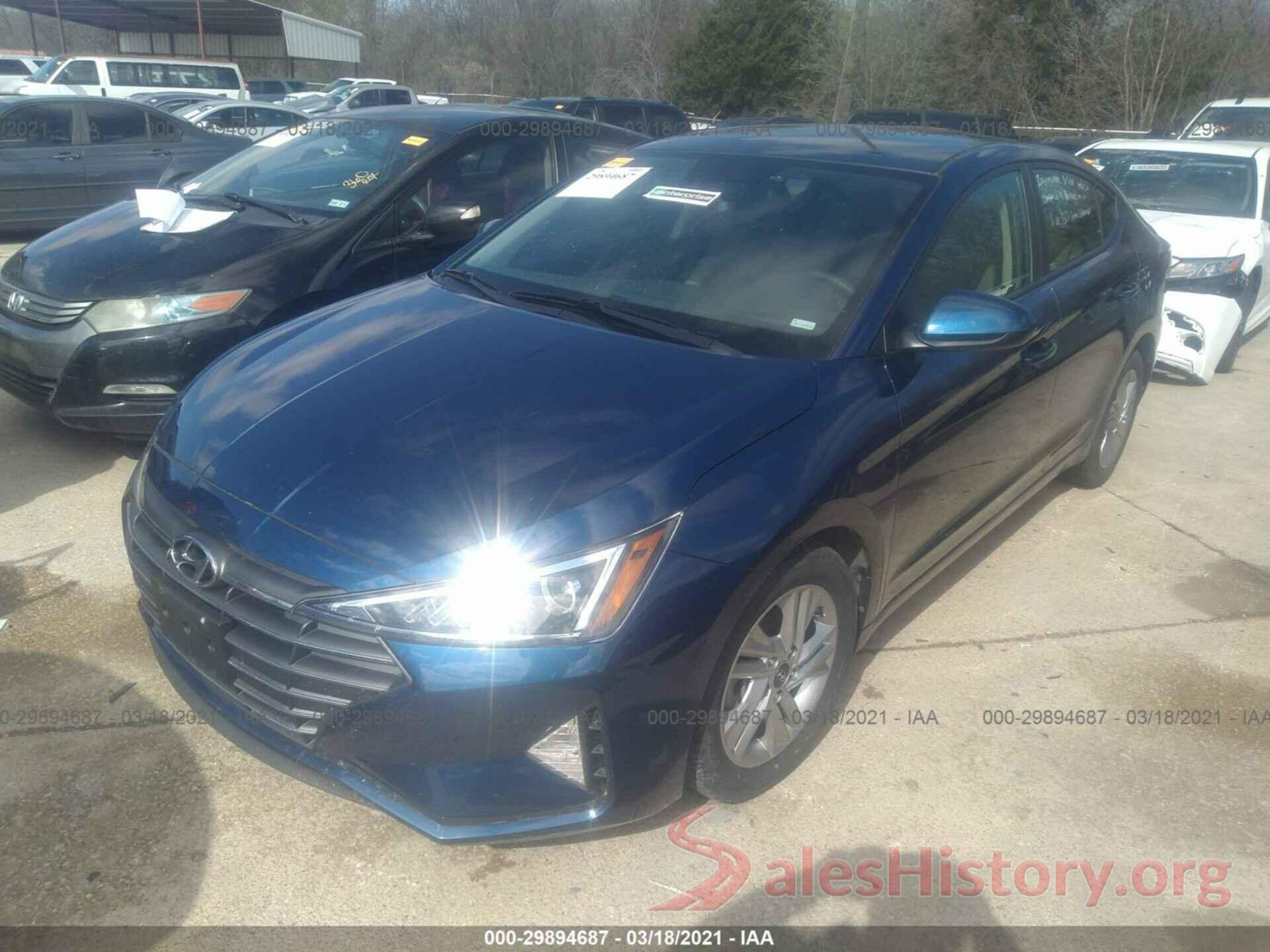 5NPD84LF7LH569730 2020 HYUNDAI ELANTRA