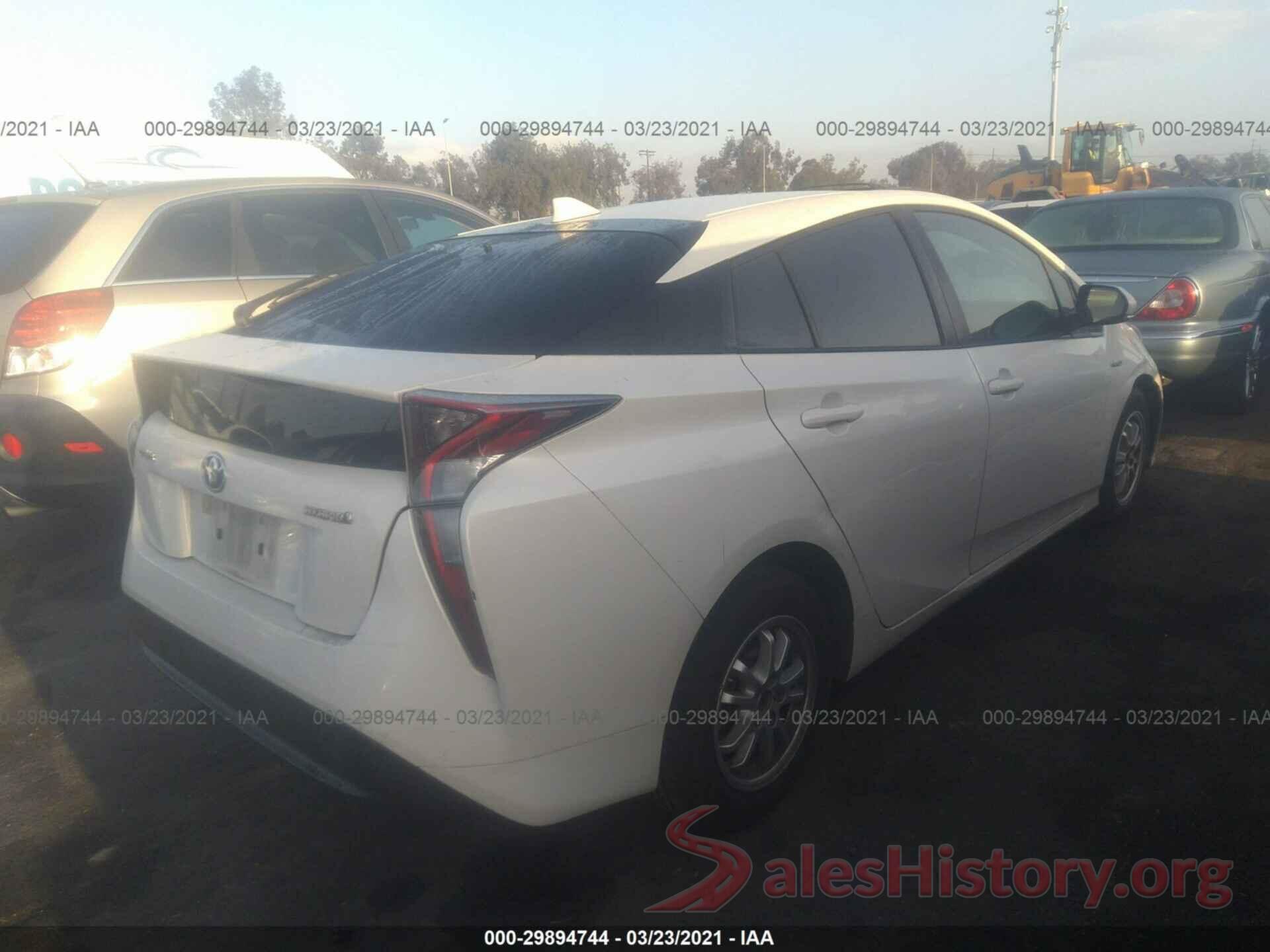 JTDKBRFU4G3021671 2016 TOYOTA PRIUS