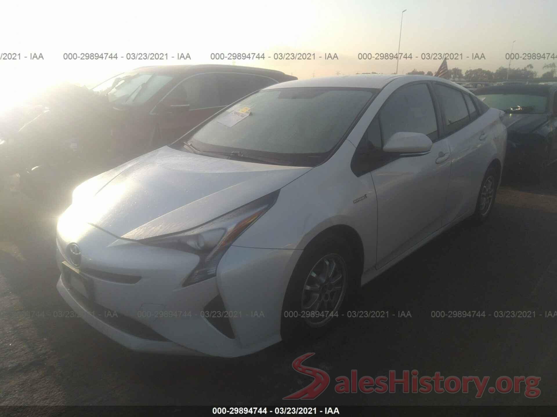 JTDKBRFU4G3021671 2016 TOYOTA PRIUS