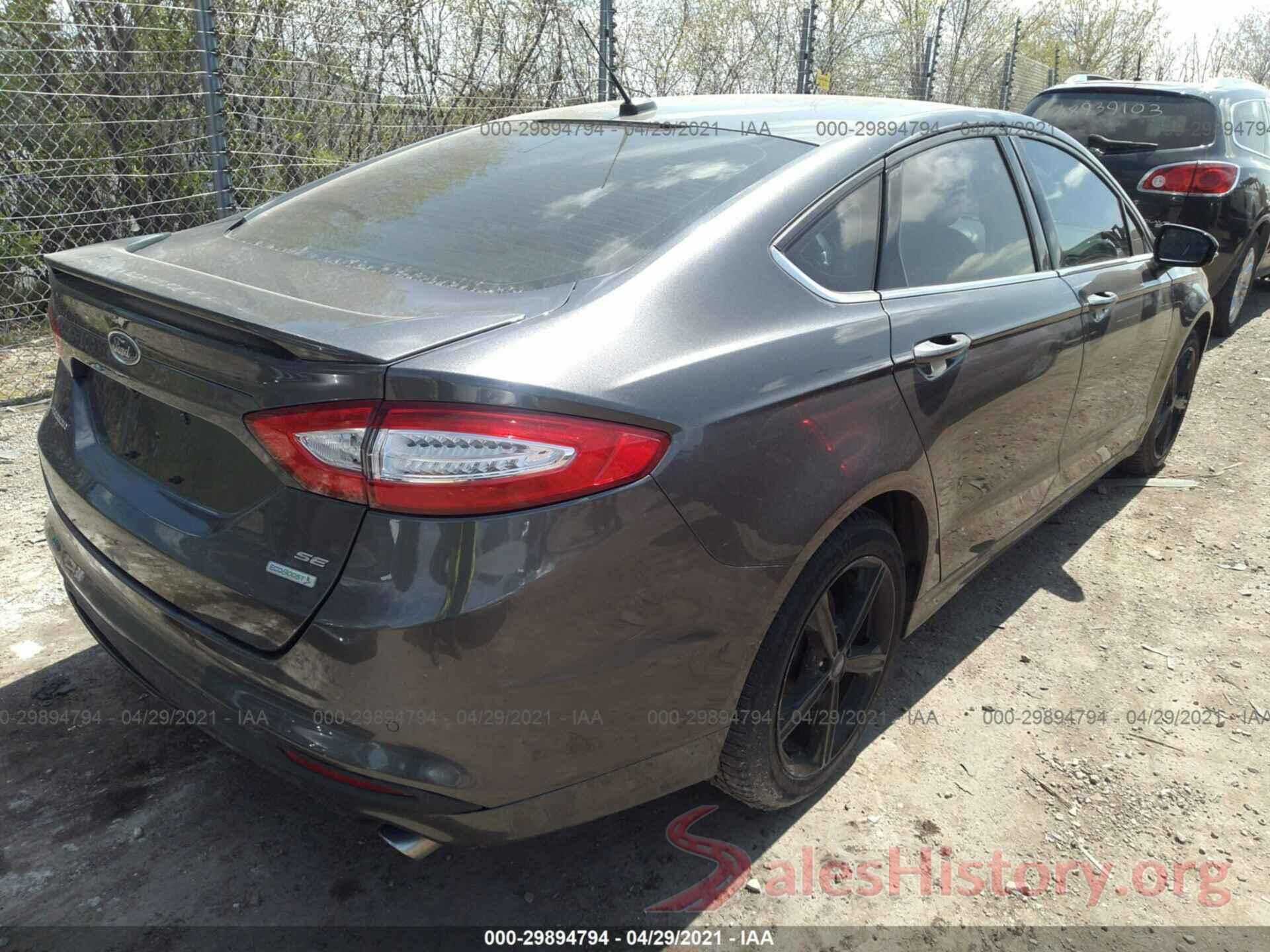 3FA6P0HD2GR263992 2016 FORD FUSION