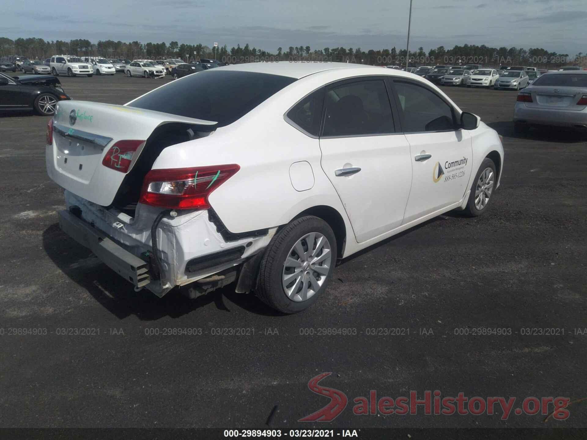 3N1AB7AP4KY371340 2019 NISSAN SENTRA