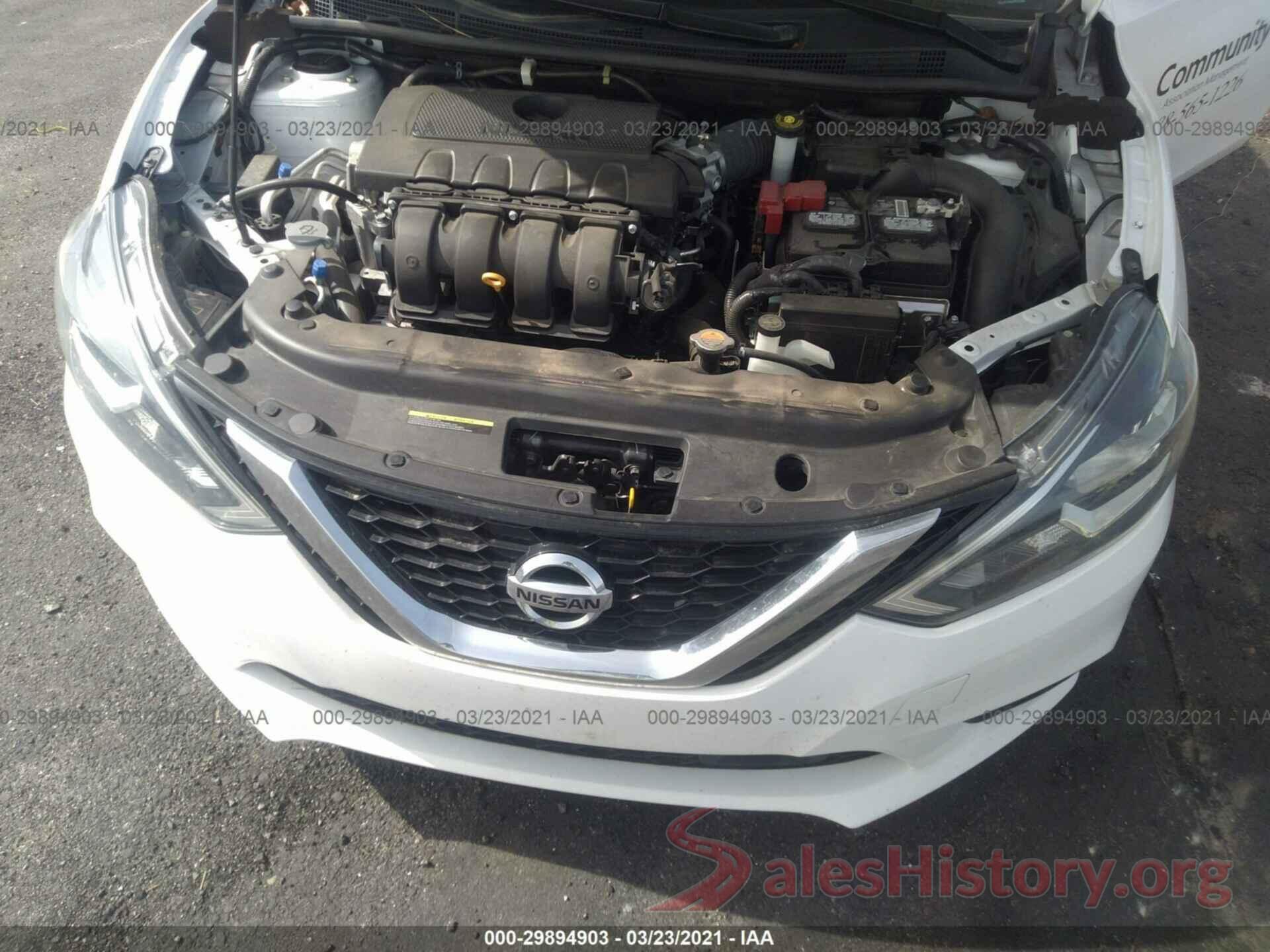 3N1AB7AP4KY371340 2019 NISSAN SENTRA