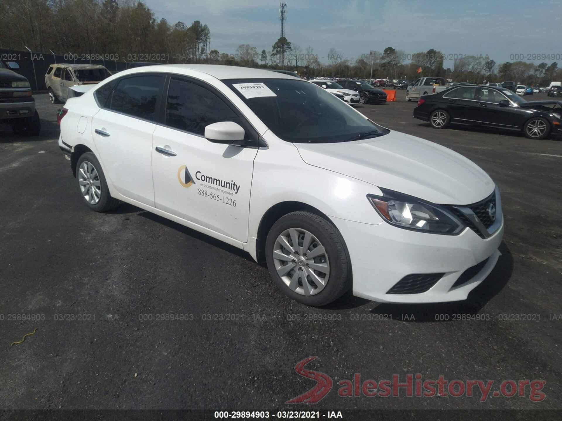 3N1AB7AP4KY371340 2019 NISSAN SENTRA