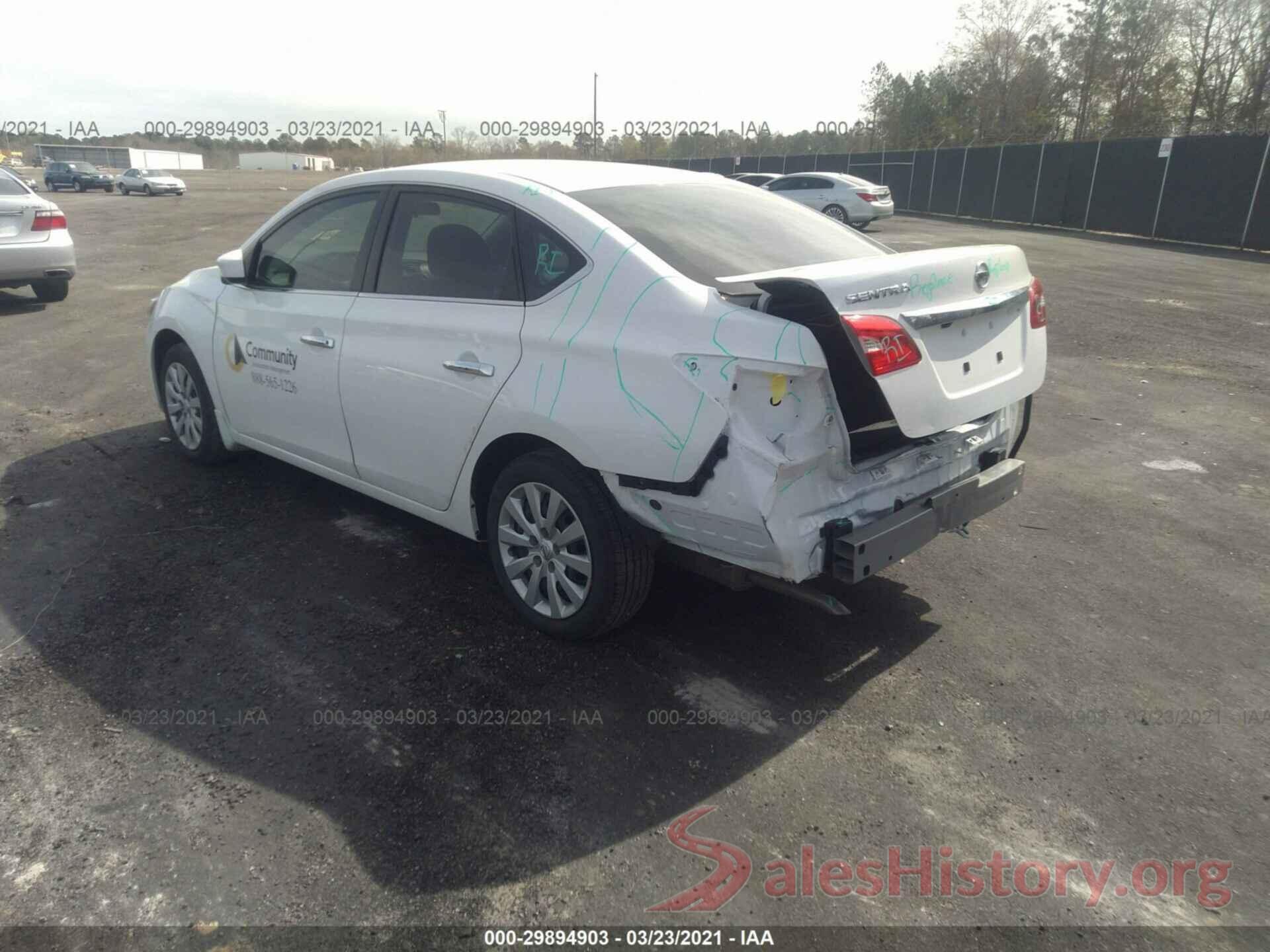 3N1AB7AP4KY371340 2019 NISSAN SENTRA