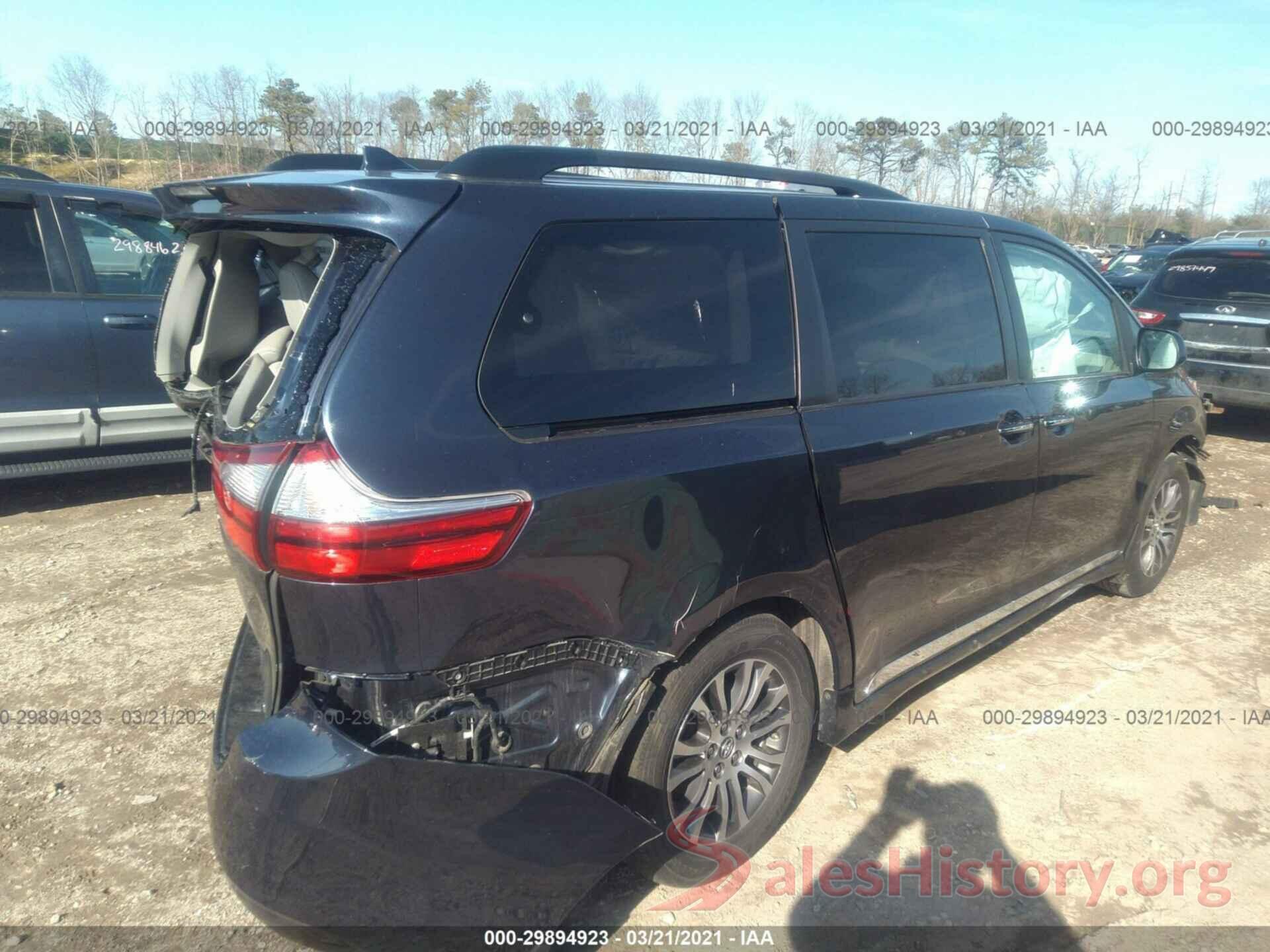 5TDYZ3DC7KS990918 2019 TOYOTA SIENNA