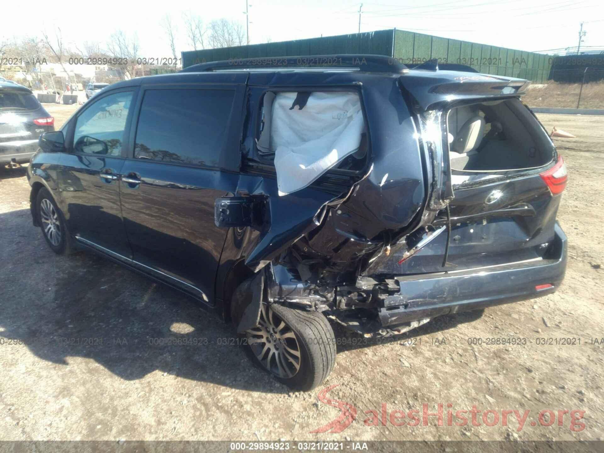 5TDYZ3DC7KS990918 2019 TOYOTA SIENNA