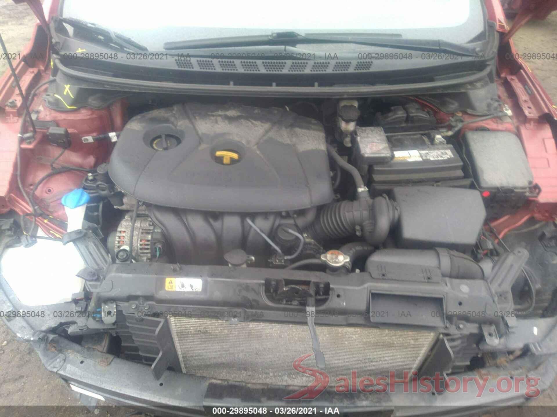 5NPDH4AE2GH796548 2016 HYUNDAI ELANTRA