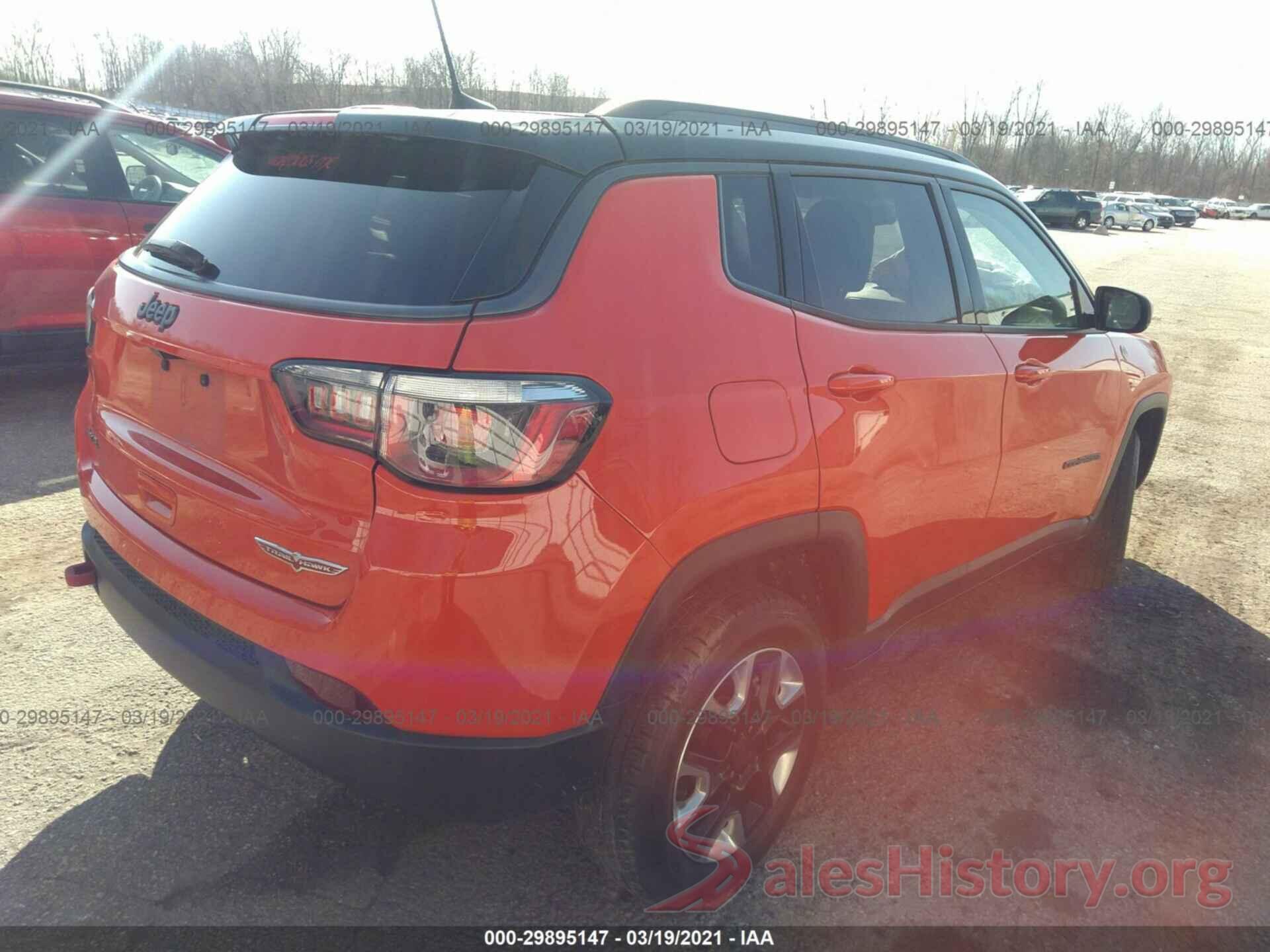 3C4NJDDB0JT163693 2018 JEEP COMPASS