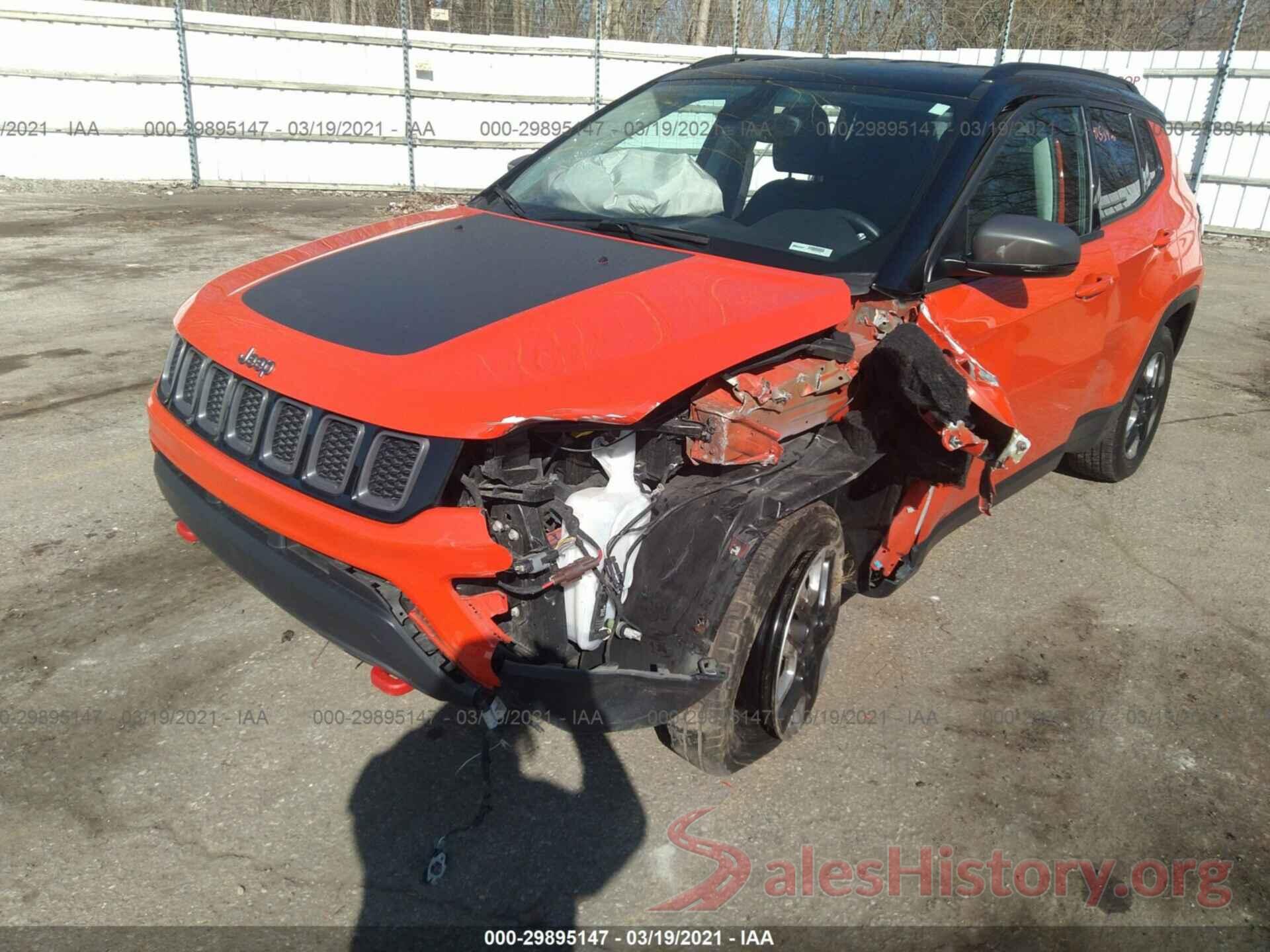 3C4NJDDB0JT163693 2018 JEEP COMPASS