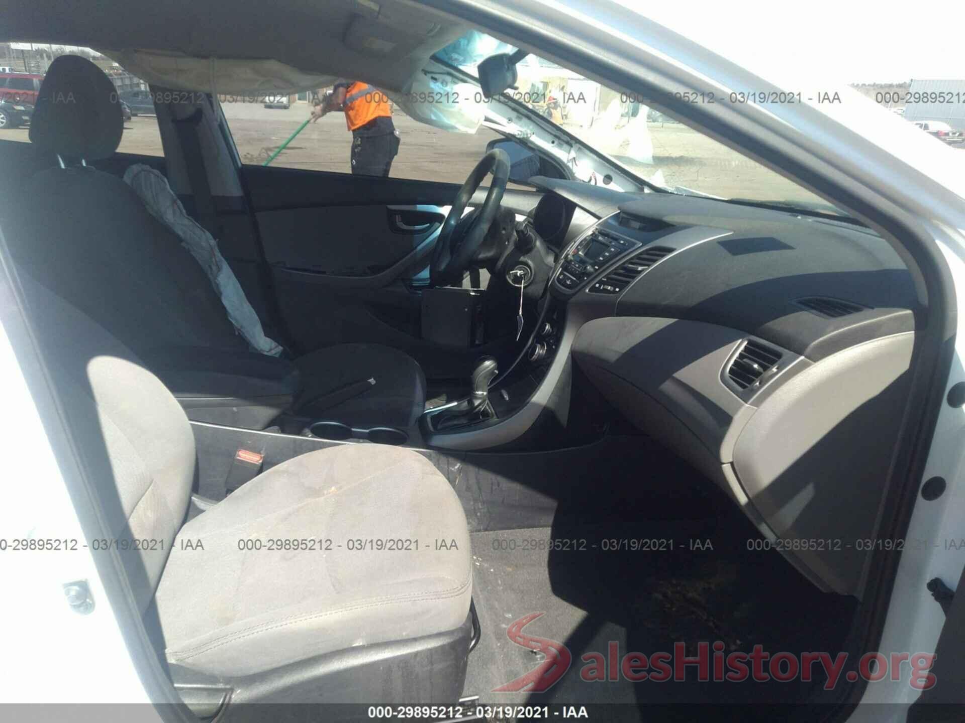 5NPDH4AE5GH744296 2016 HYUNDAI ELANTRA