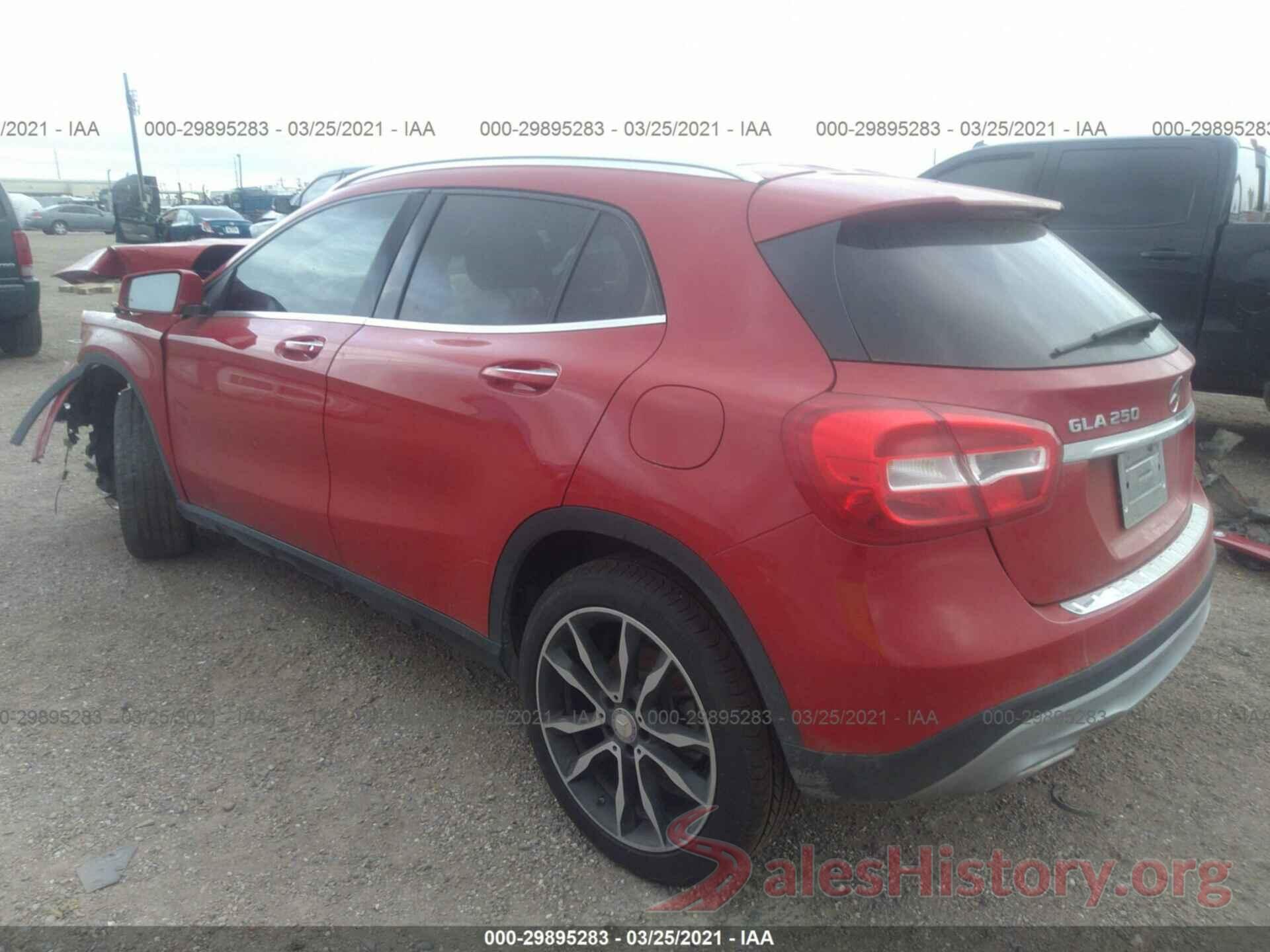 WDCTG4EB9HJ352018 2017 MERCEDES-BENZ GLA